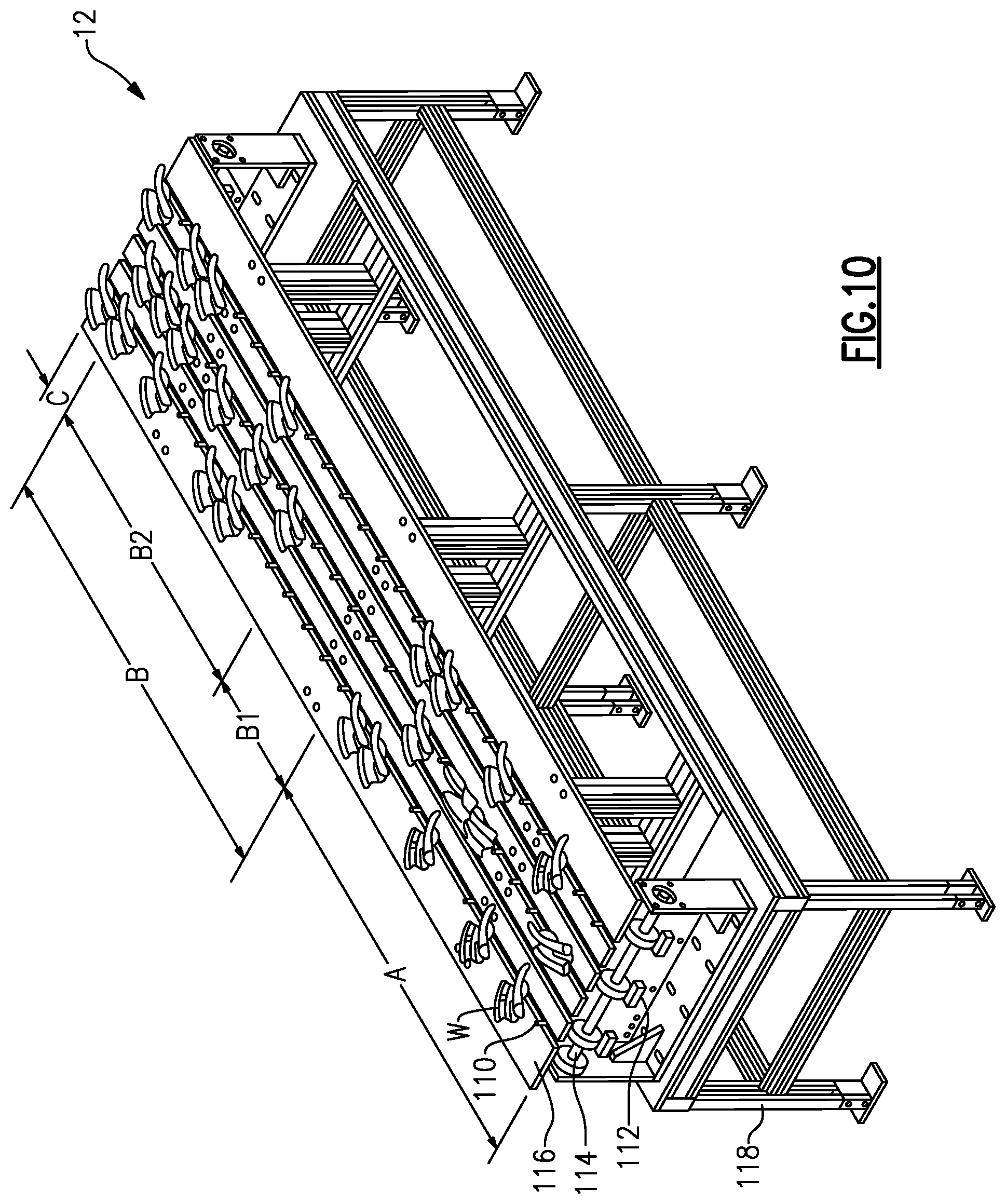 Patent US12472589 Figure 13 – System and method with floating welder for high rate production welding