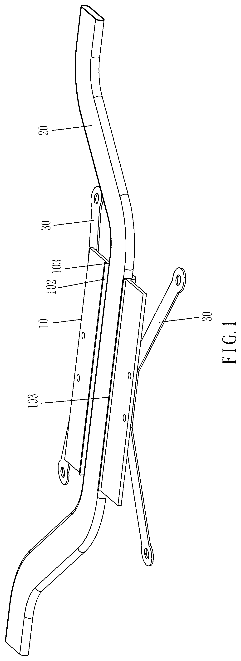 Patent US12472591 — Tight-fit riveting process for heat dissipation aluminum plate and heat pipe — Figure 1