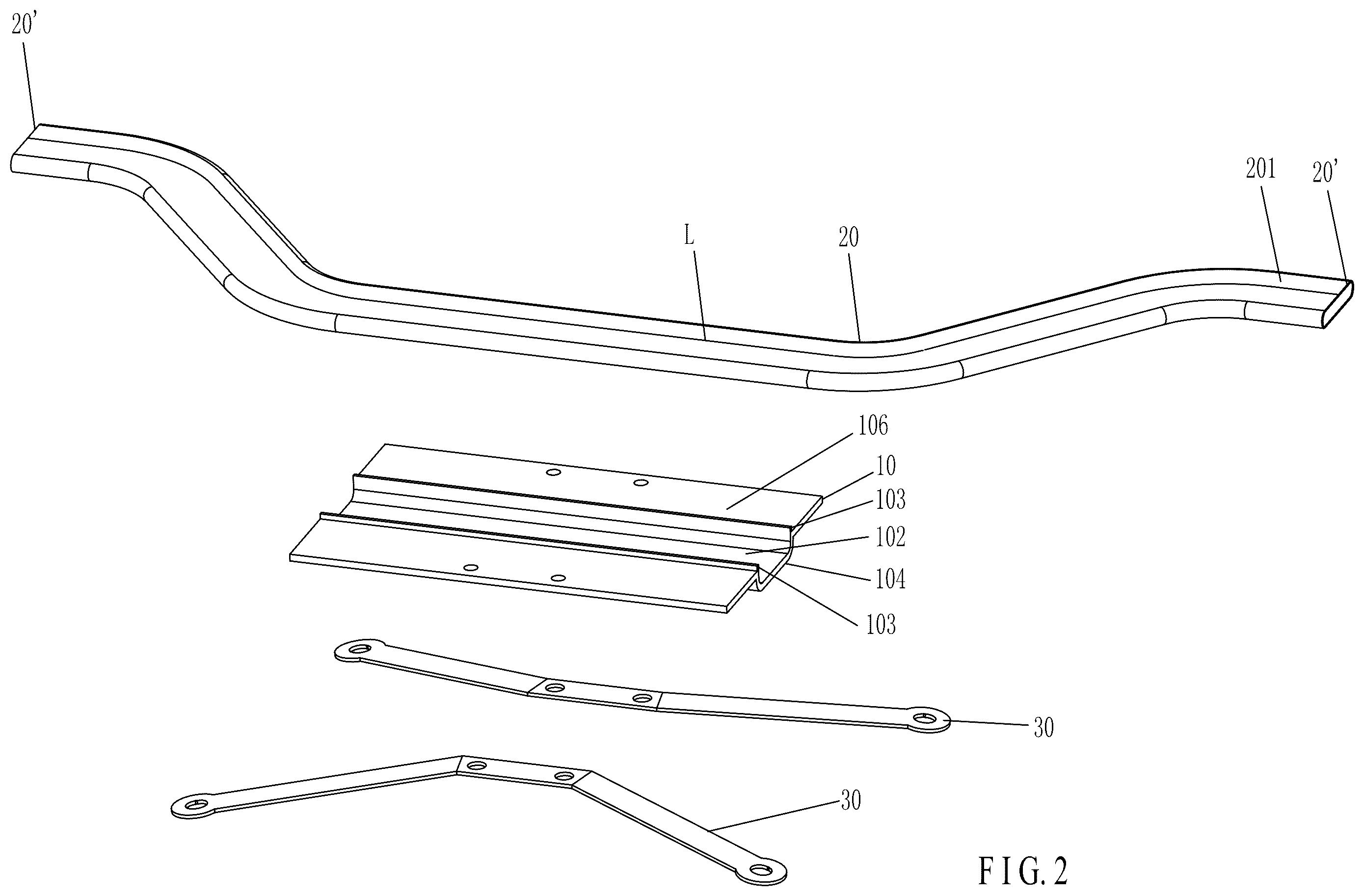Patent US12472591 Figure 2 – Tight-fit riveting process for heat dissipation aluminum plate and heat pipe