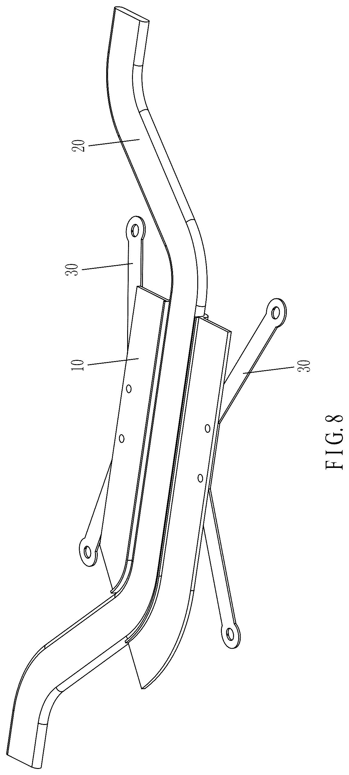 Patent US12472591 Figure 8 – Tight-fit riveting process for heat dissipation aluminum plate and heat pipe