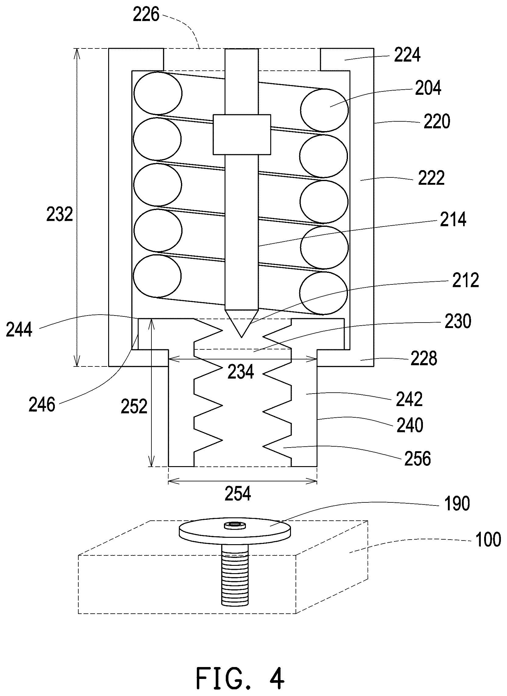 Patent US12472595 Figure 4 – Systems for removing or inserting a fastener from or into a wafer carrier