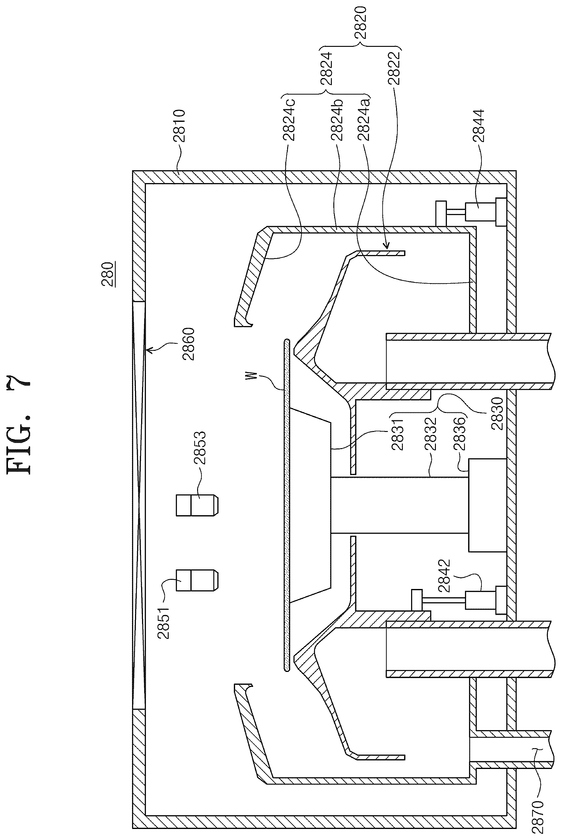 Patent US12472596 Figure 6 – Support unit and substrate treating apparatus including the same