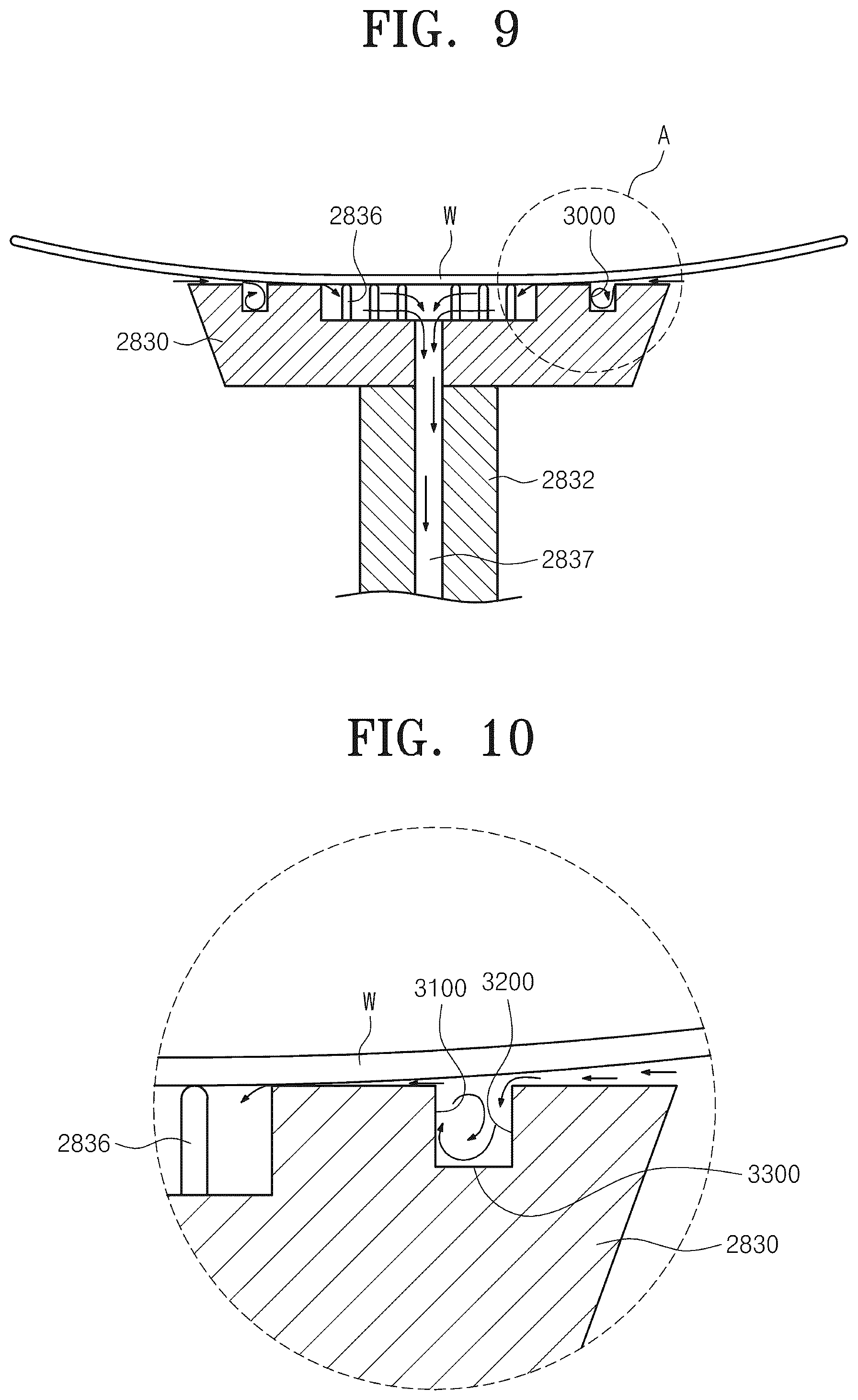 Patent US12472596 Figure 8 – Support unit and substrate treating apparatus including the same