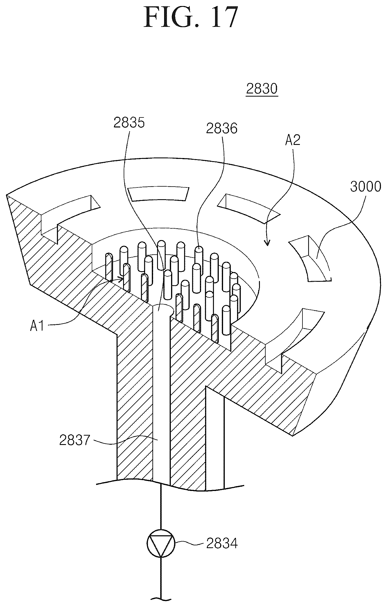 Patent US12472596 Figure 12 – Support unit and substrate treating apparatus including the same