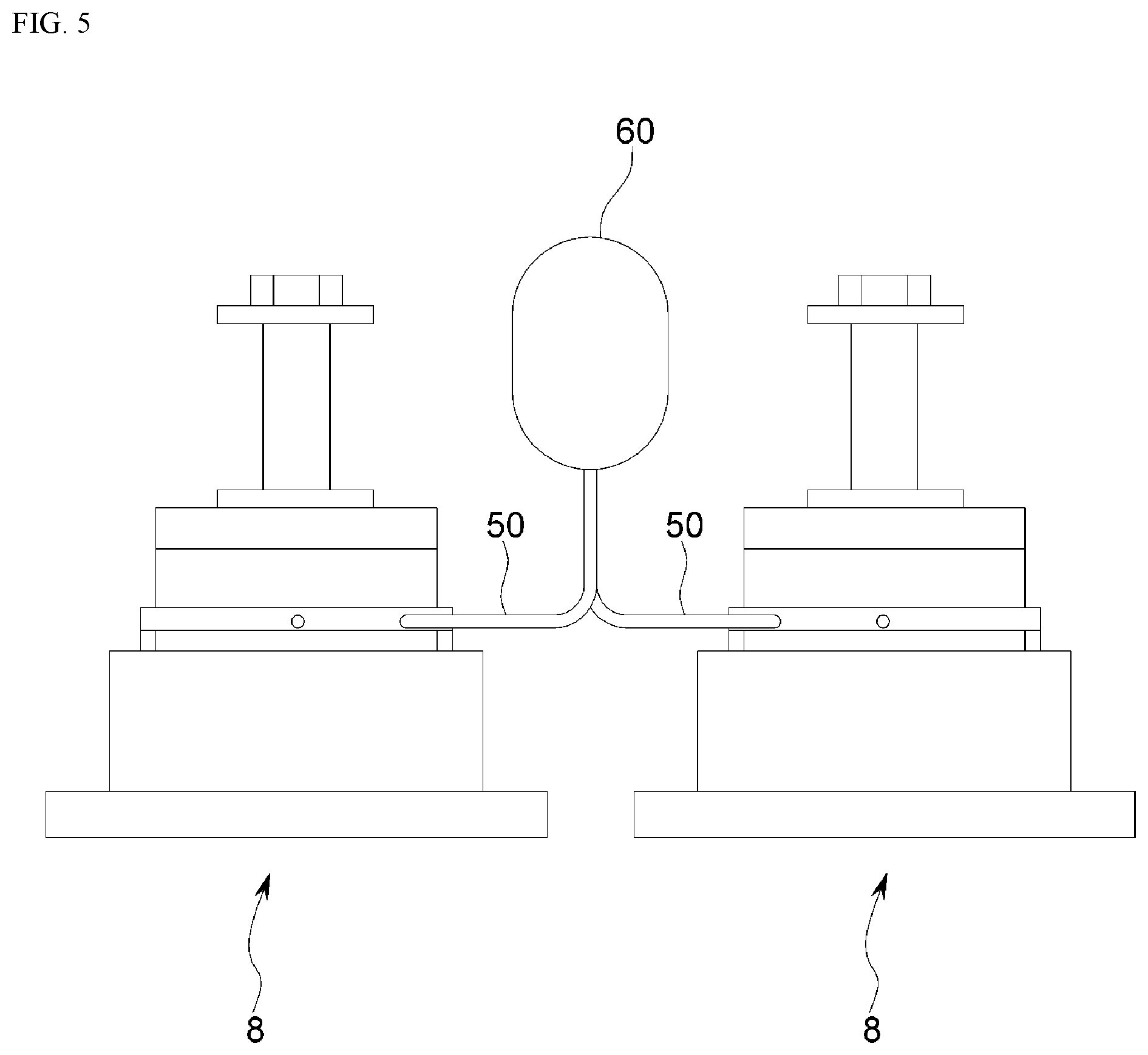 Patent US12472599 Figure 5 – Sag compensation apparatus of machine tool and machine tool including same