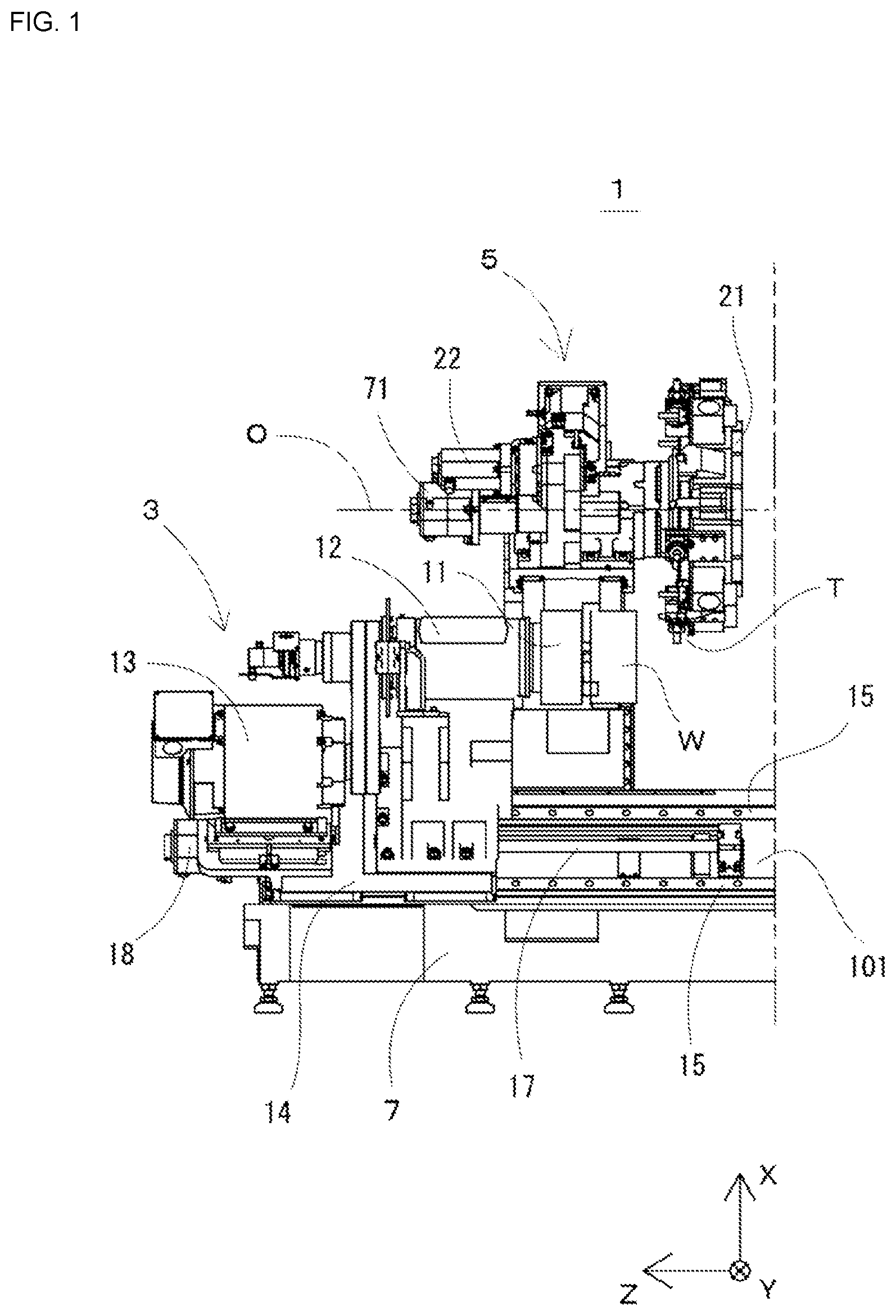 Patent US12472600 Figure 1 – Turret device