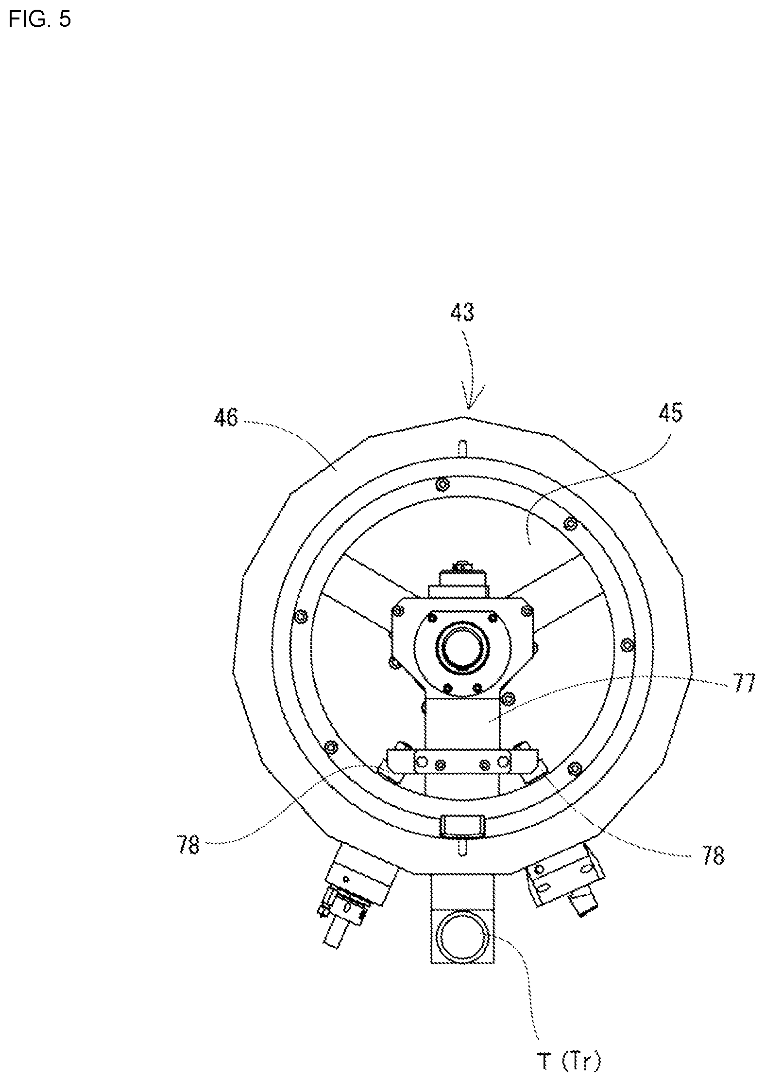 Patent US12472600 Figure 5 – Turret device