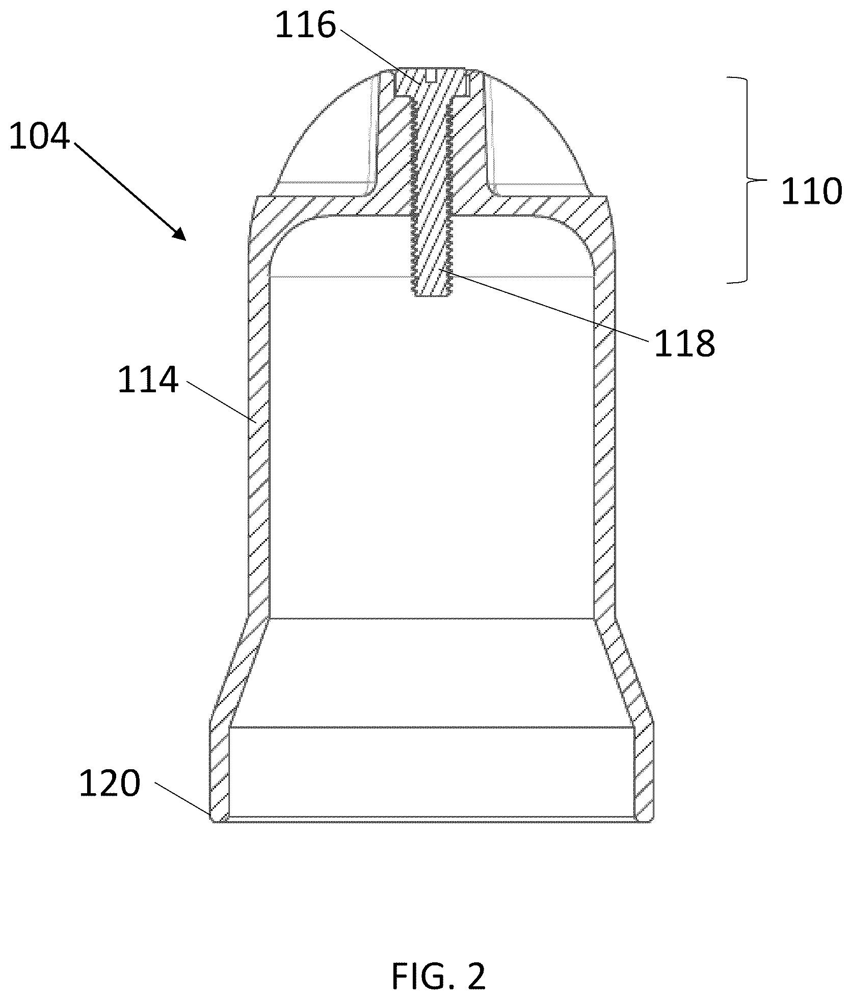 Patent US12472607 Figure 2 – Thermostatic cartridge extraction tool