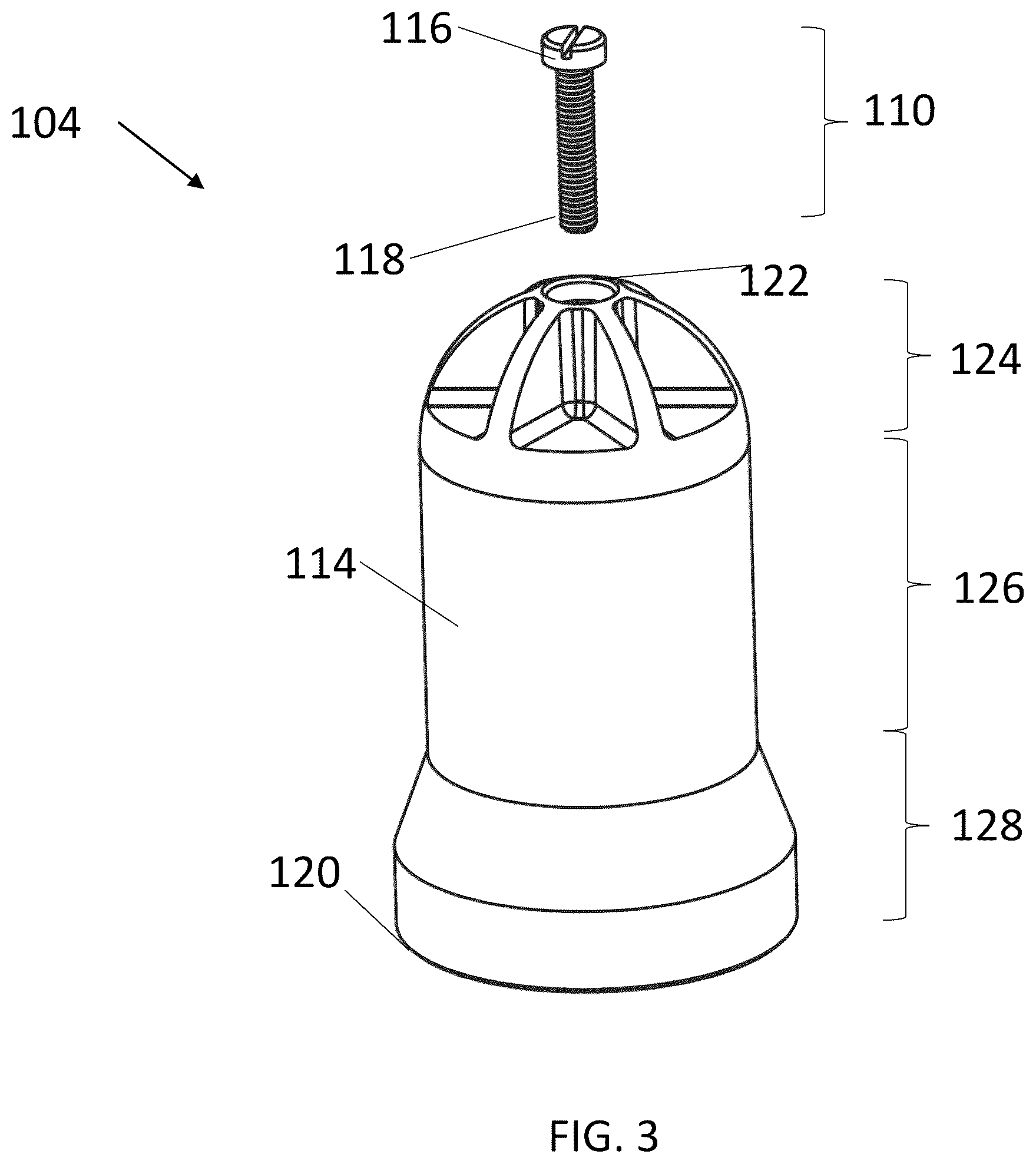 Patent US12472607 Figure 3 – Thermostatic cartridge extraction tool