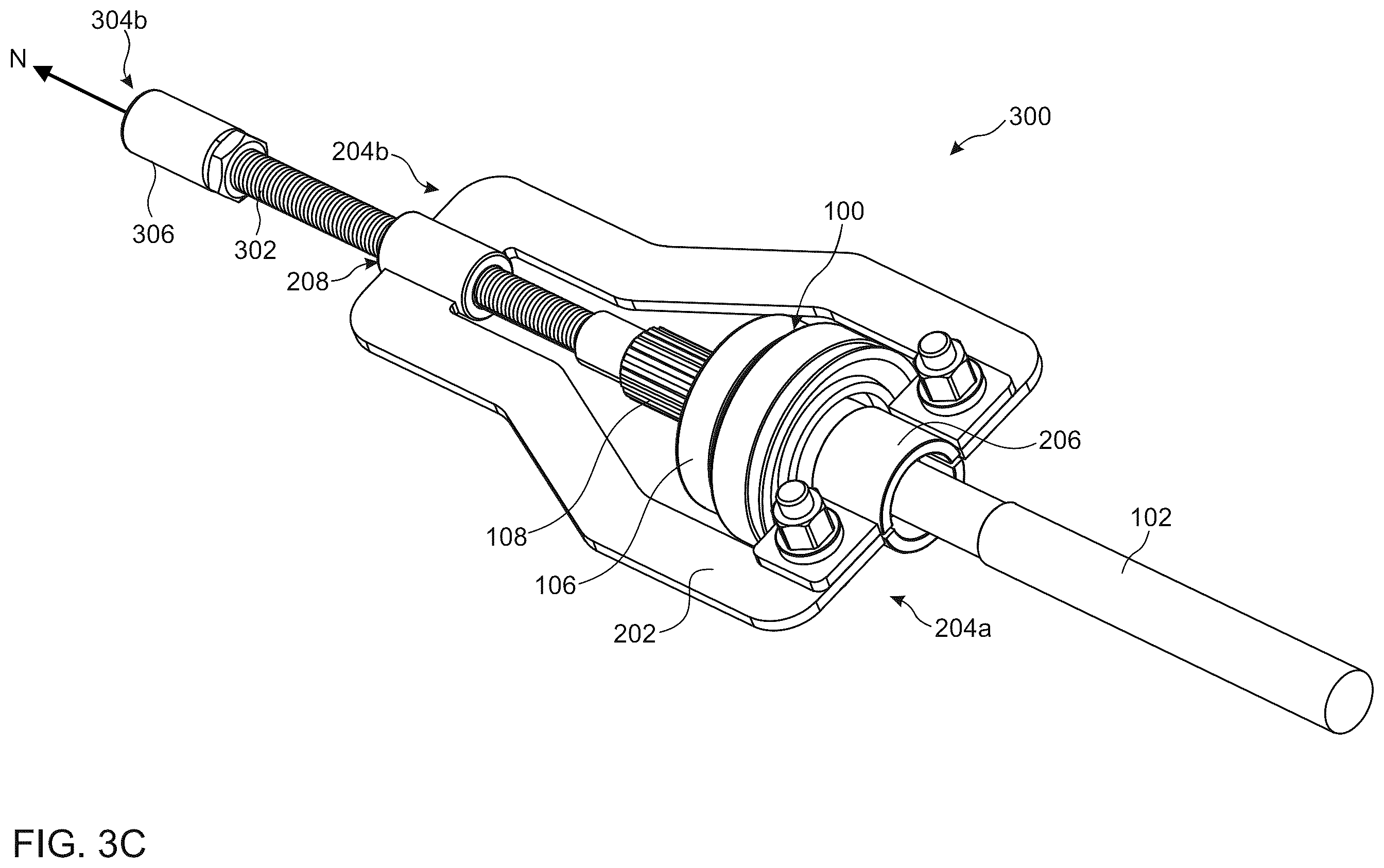 Patent US12472608 Figure 7 – Tool for removing a constant velocity joint