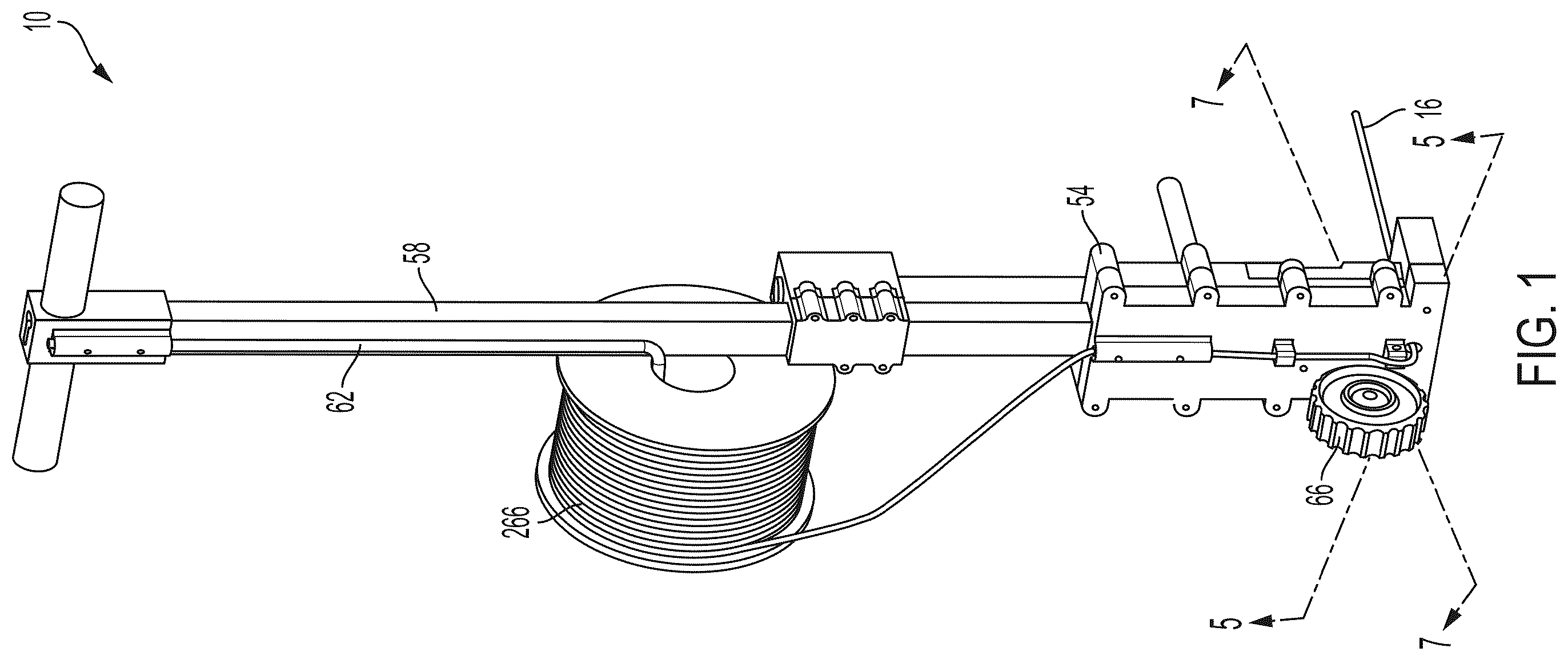 Patent US12472611 Figure 1 – Peg driver