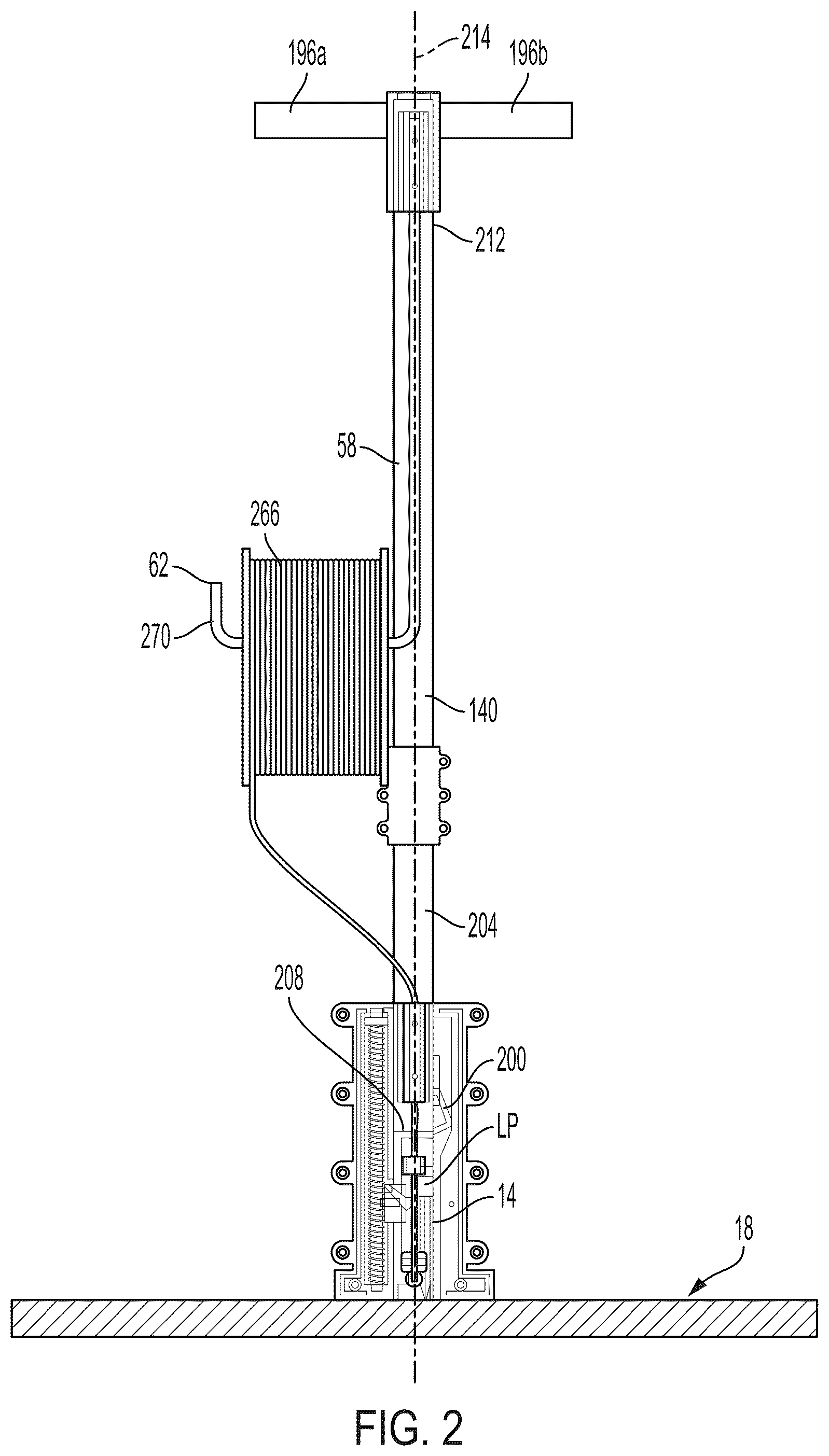 Patent US12472611 Figure 2 – Peg driver