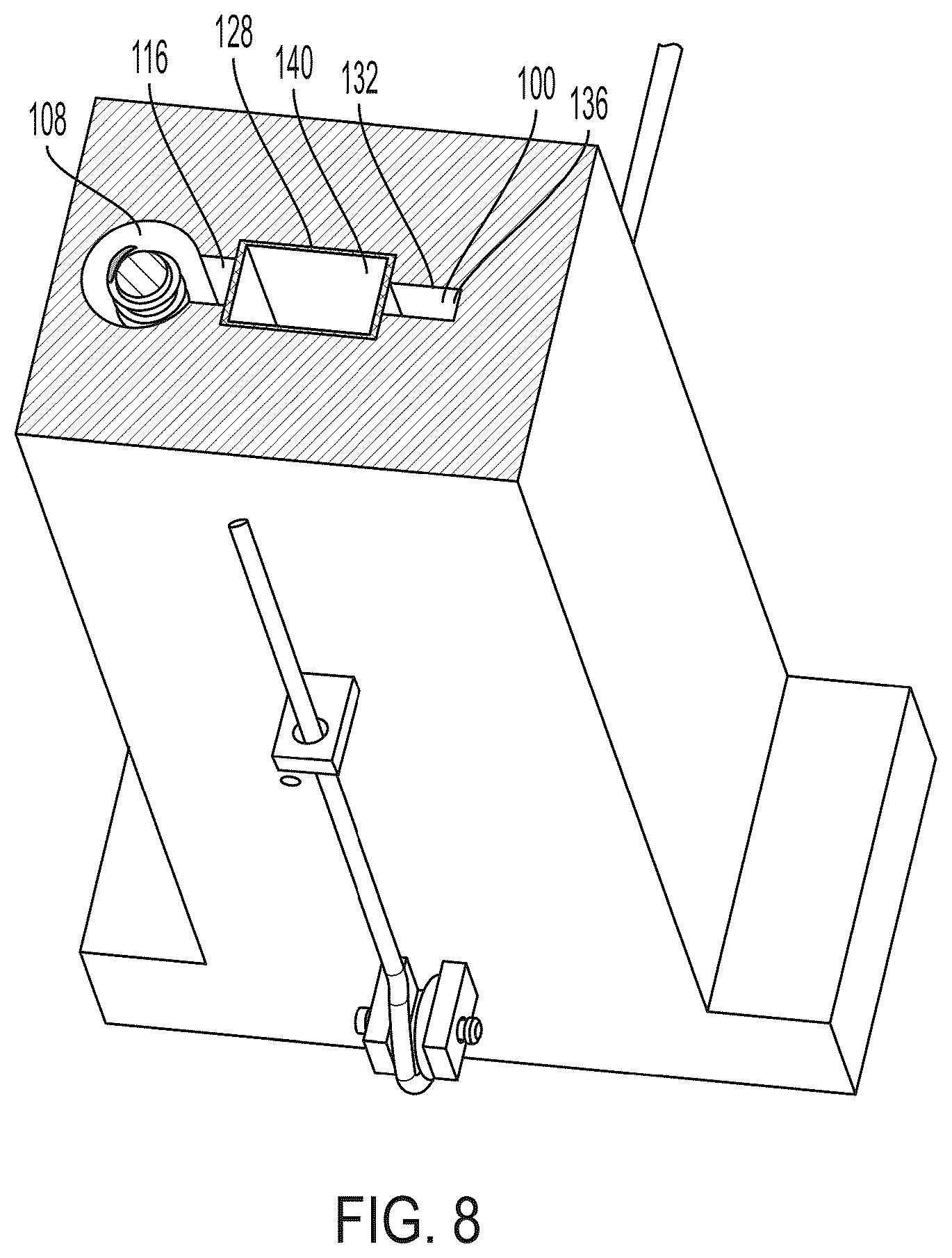 Patent US12472611 Figure 8 – Peg driver