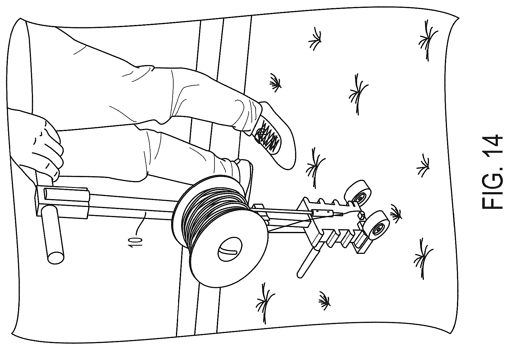 Patent US12472611 Figure 12 – Peg driver