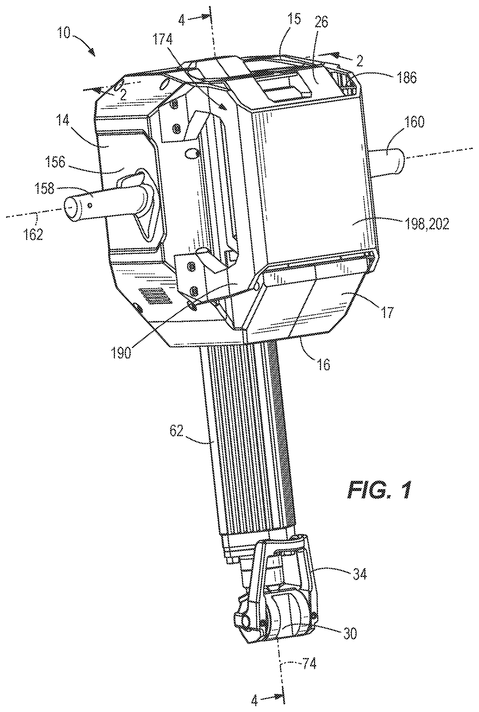 Patent US12472613 Figure 1 – Percussion tool