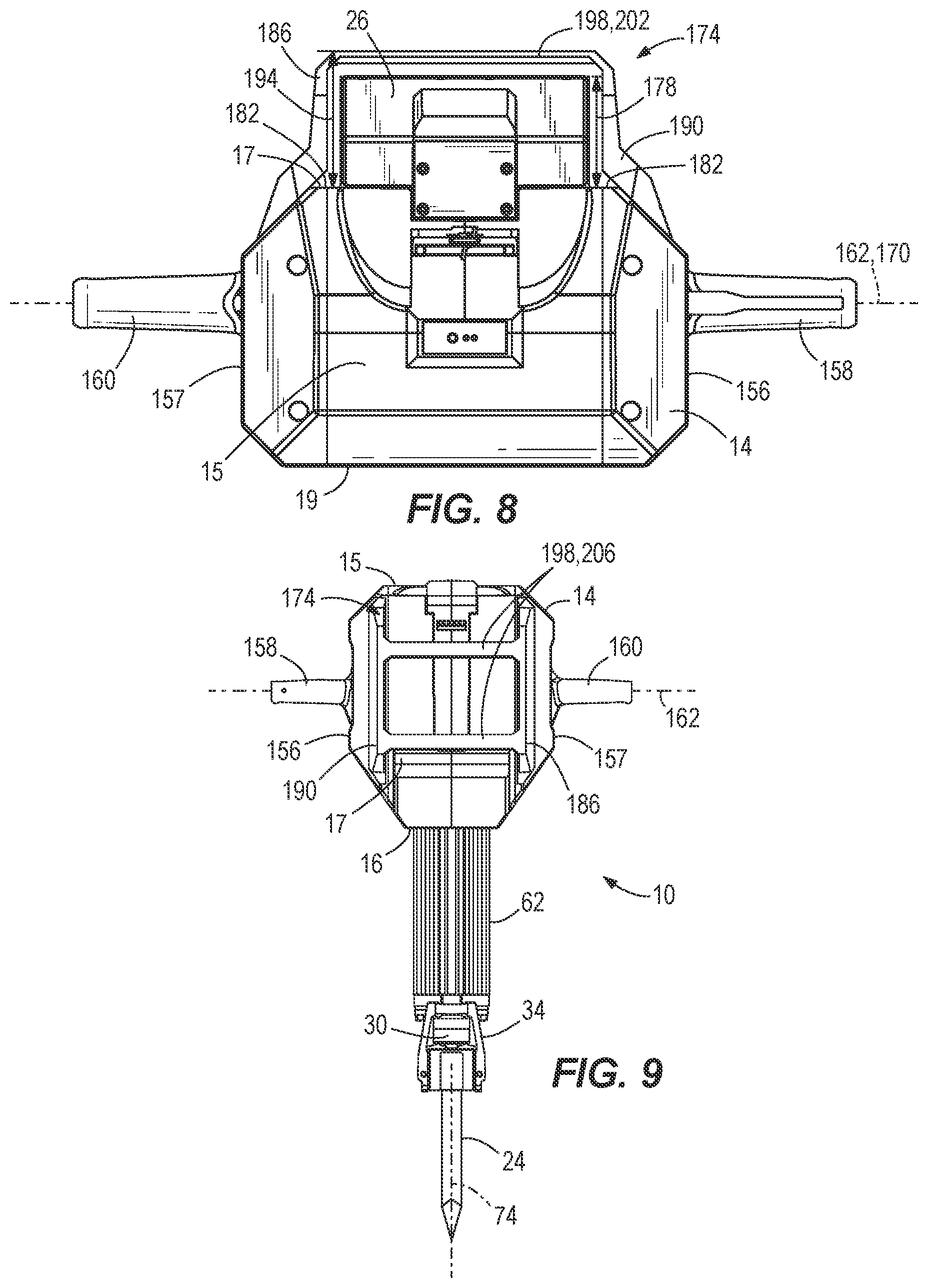 Patent US12472613 Figure 8 – Percussion tool