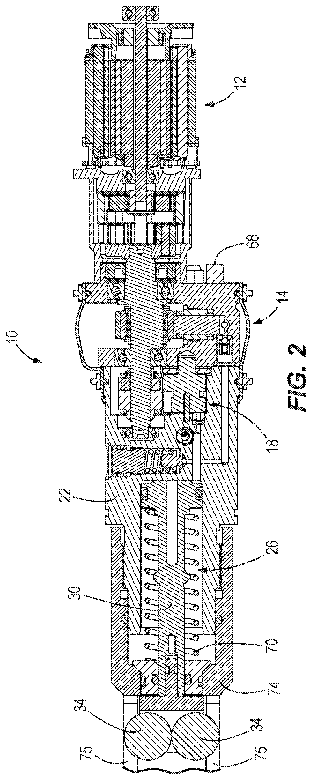 Patent US12472614 Figure 2 – Power tool for installing drop-in anchors