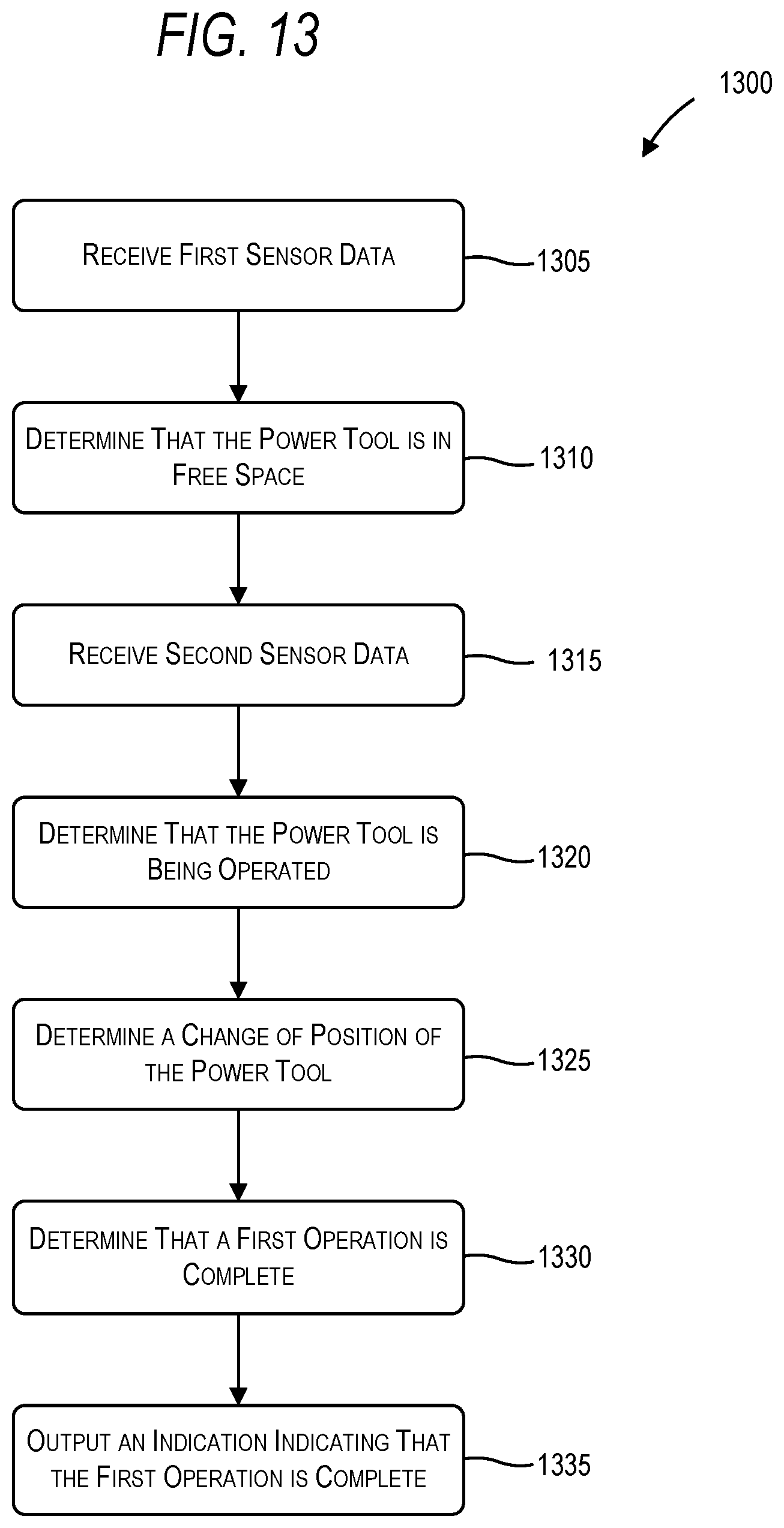 Patent US12472615 Figure 13 – Power tool control for multiple fastener applications