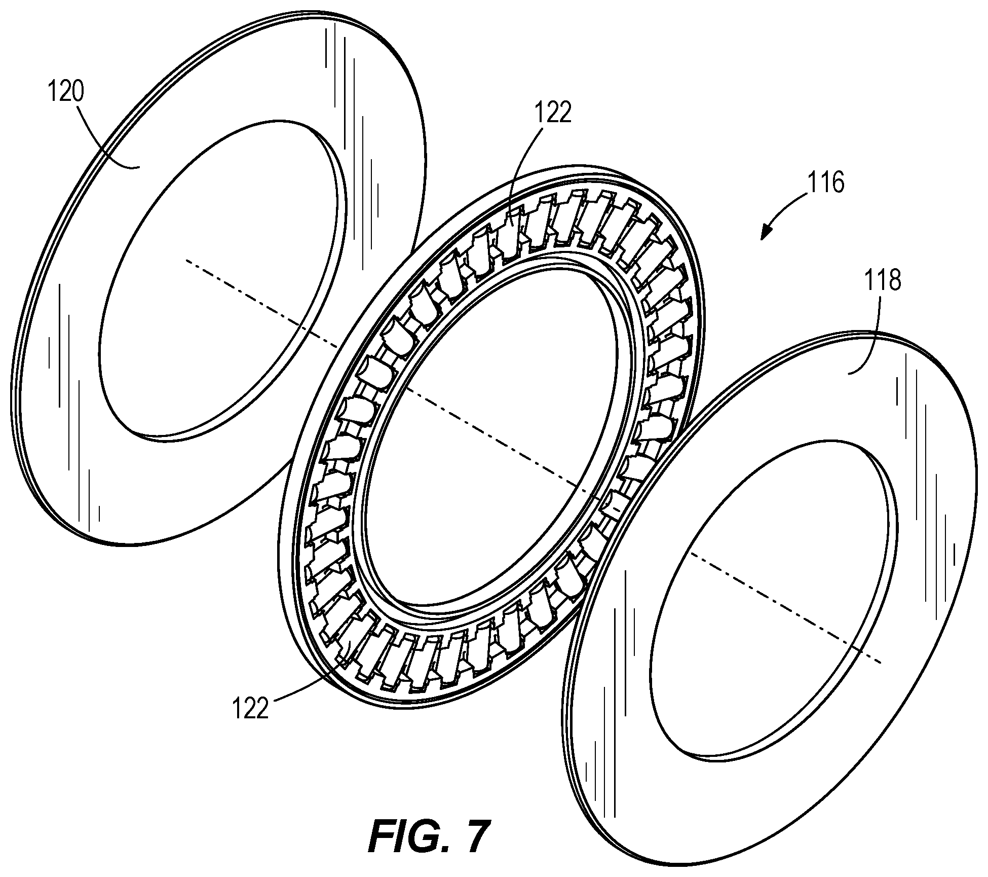 Patent US12472616 Figure 7 – Rotary impact tool with thrust bearing