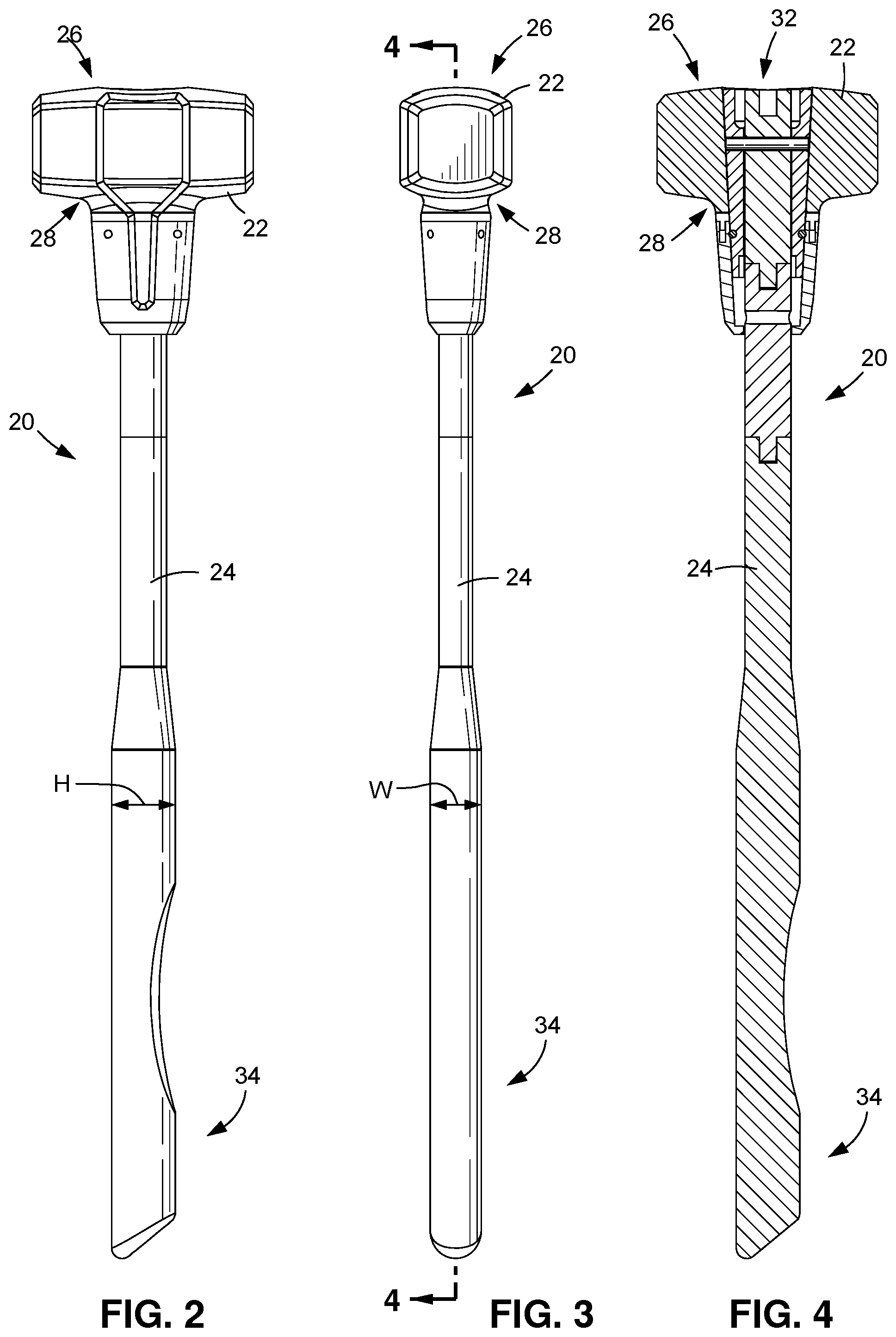Patent US12472617 Figure 2 – Vibration damper for hand-operated striking tools