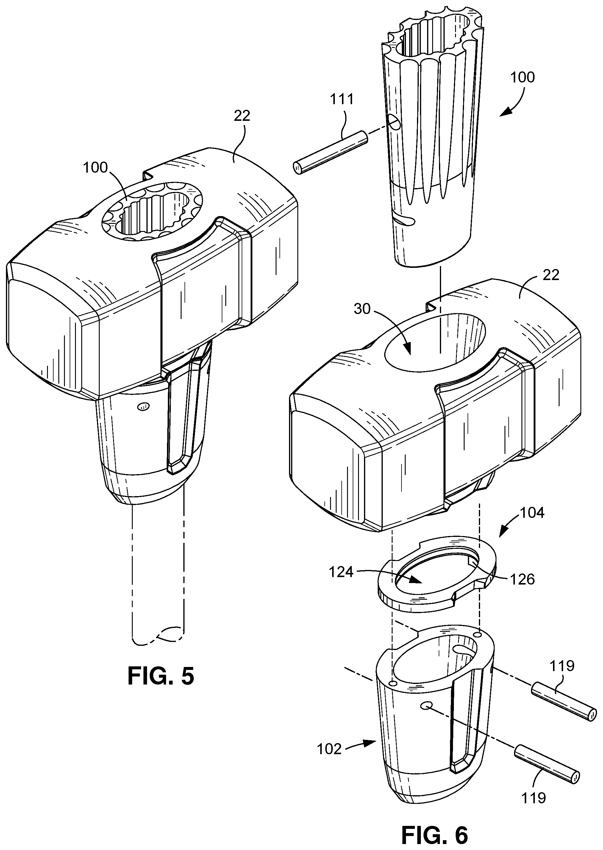 Patent US12472617 Figure 3 – Vibration damper for hand-operated striking tools