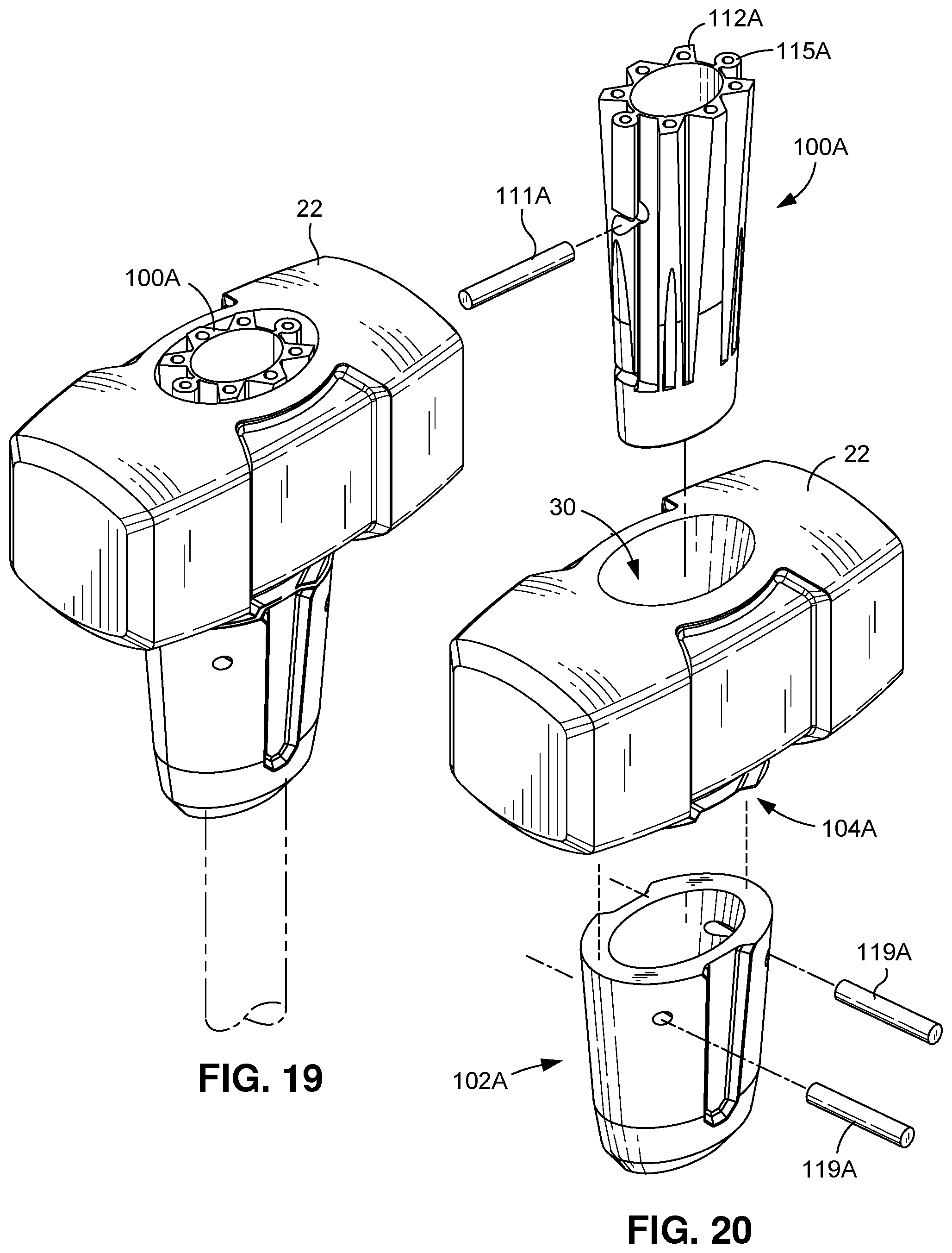 Patent US12472617 Figure 7 – Vibration damper for hand-operated striking tools
