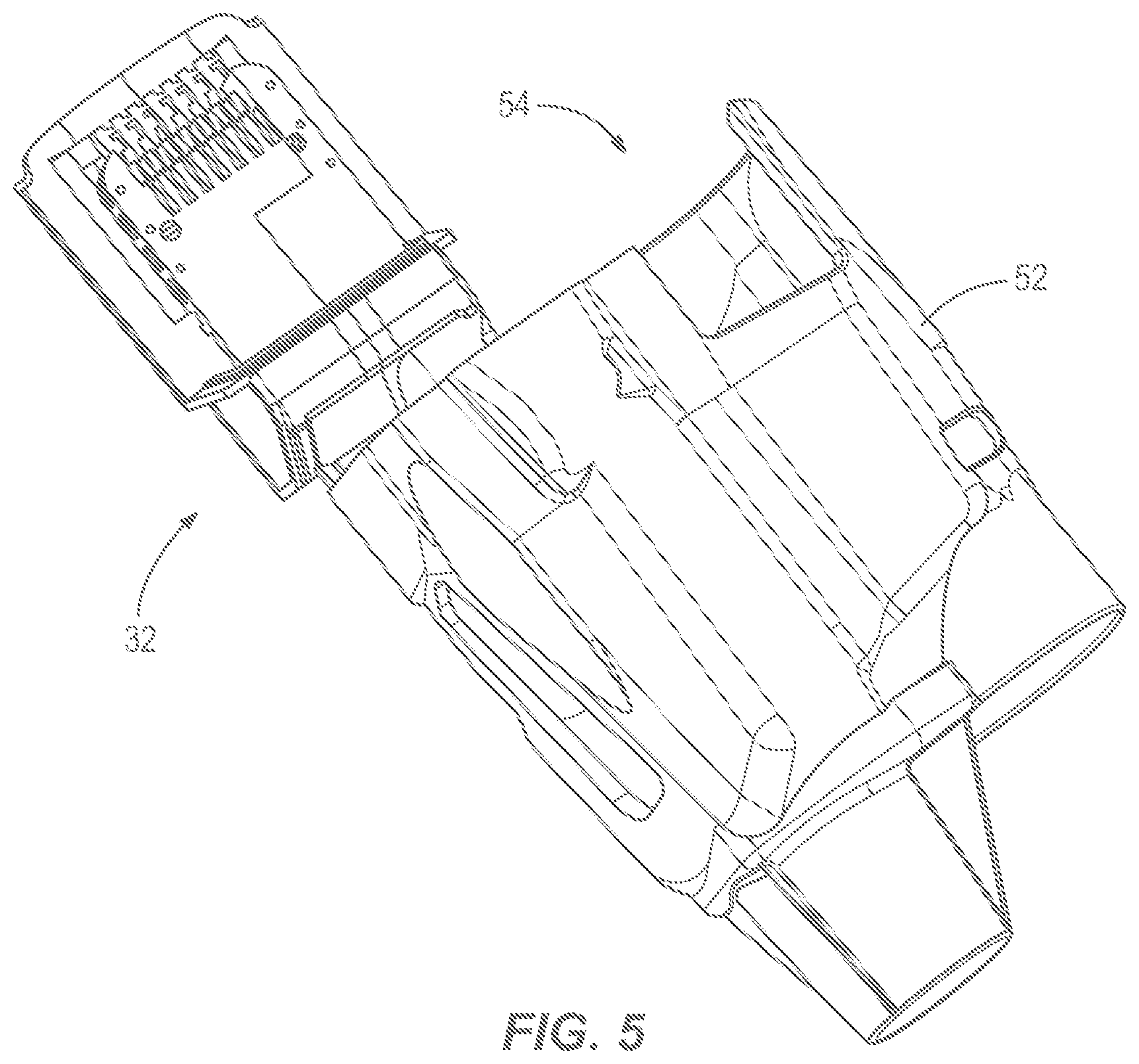 Patent US12472618 Figure 5 – Powered fastener driver and extension