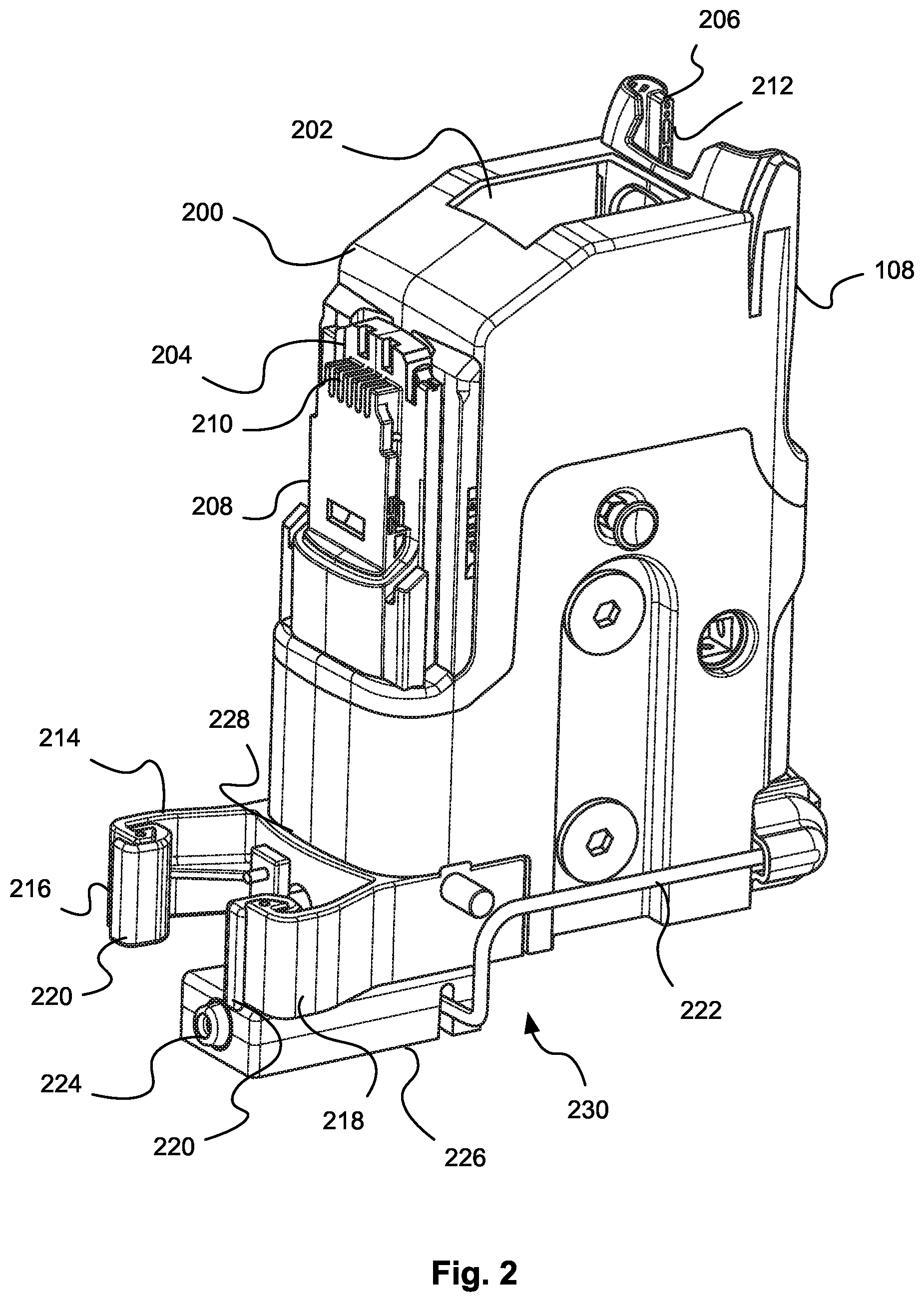 Patent US12472619 Figure 2 – Power tool stand