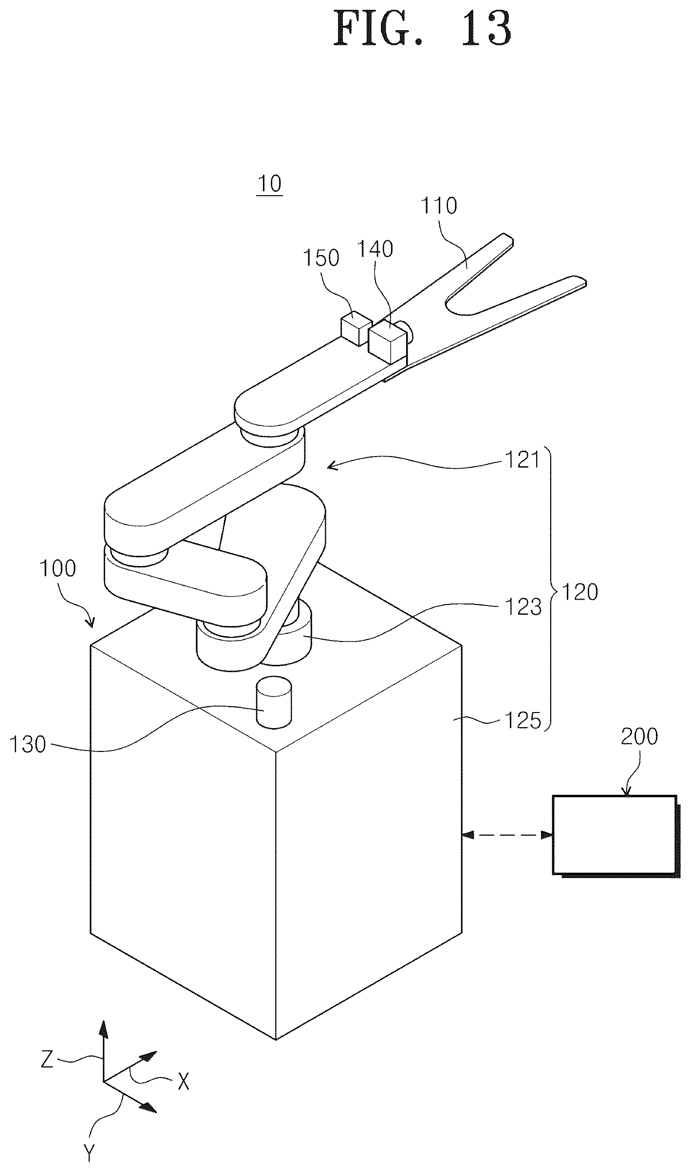 Patent US12472621 Figure 12 – Teaching method, program stored in the medium for executing the teaching method and transfer system