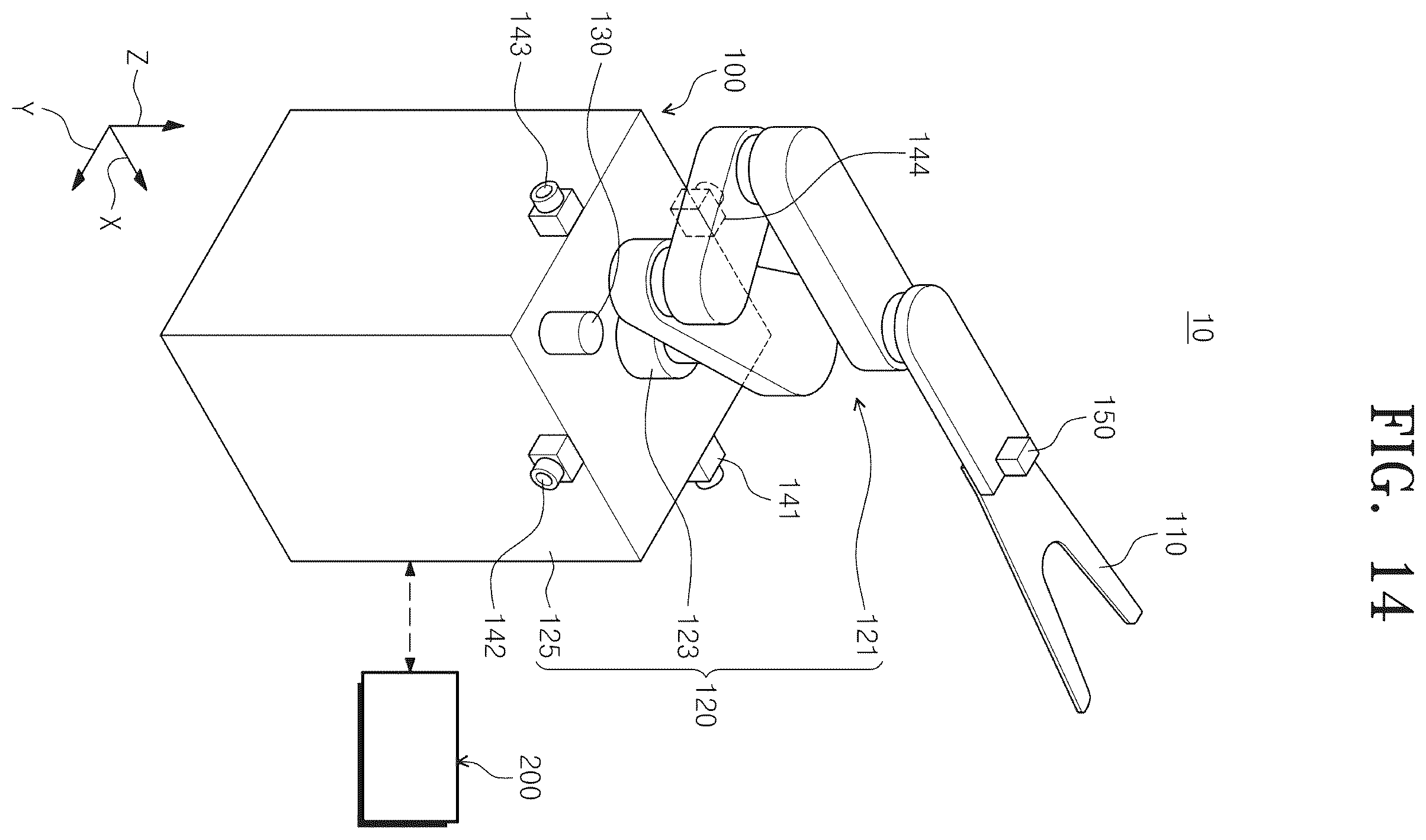Patent US12472621 Figure 13 – Teaching method, program stored in the medium for executing the teaching method and transfer system