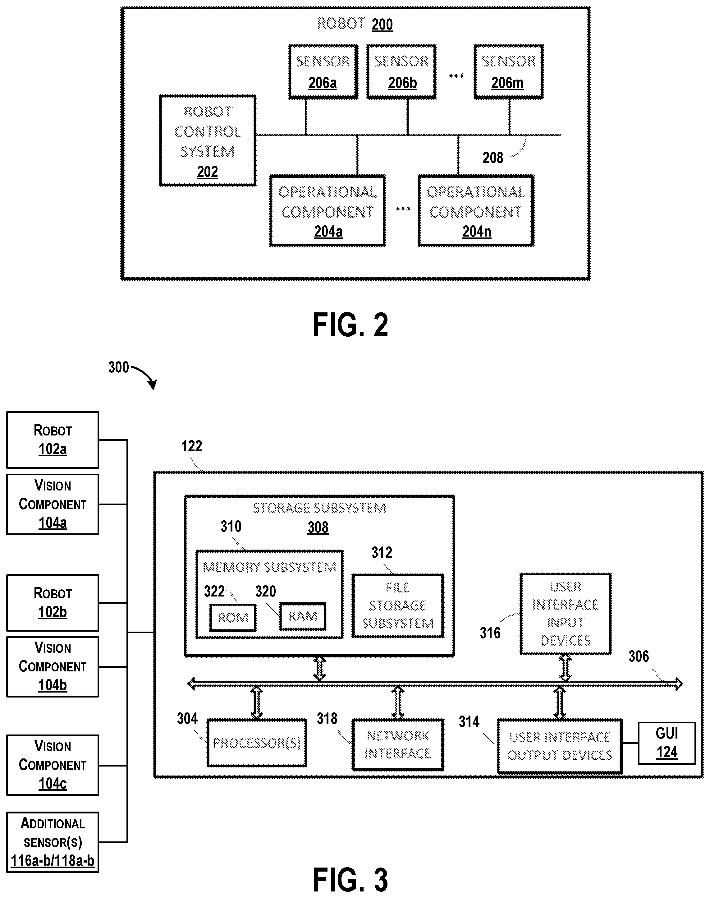 Patent US12472629 Figure 2 – Methods and systems for graphical user interfaces to control remotely located robots