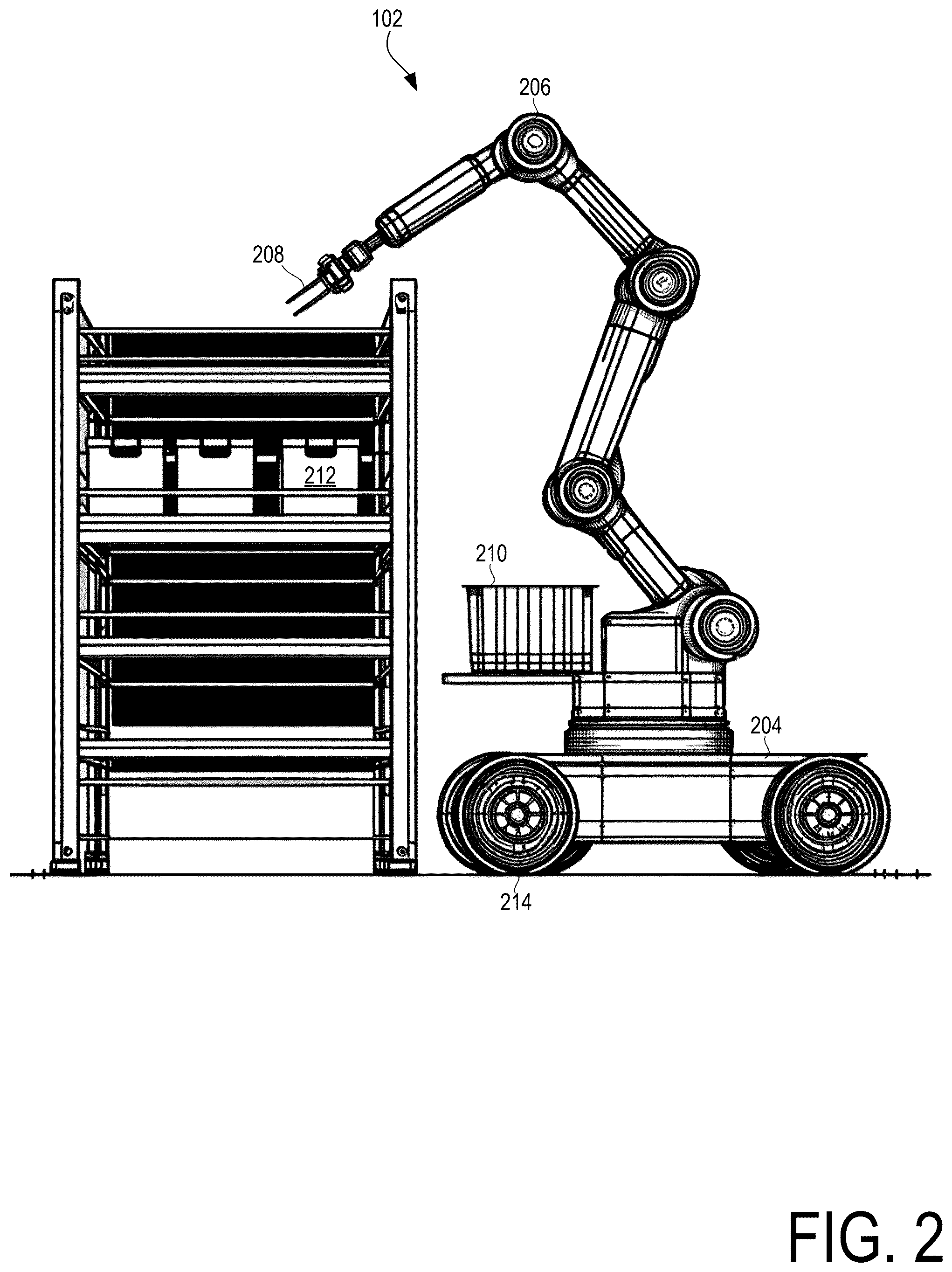 Patent US12472637 Figure 2 – Technologies for generative AI for warehouse picking