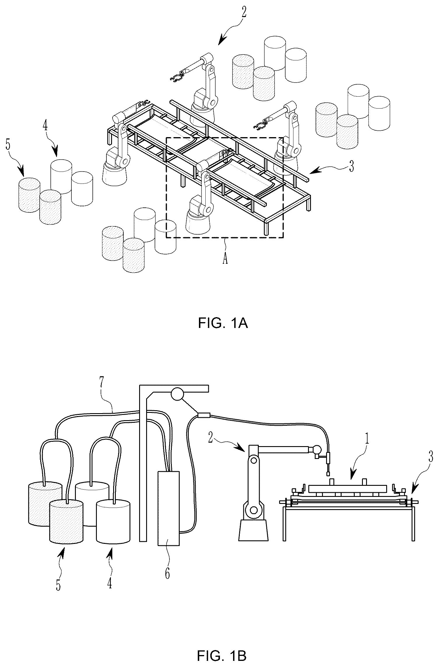 Patent US12472639 Figure 1 – Battery gap filler applicator and application method