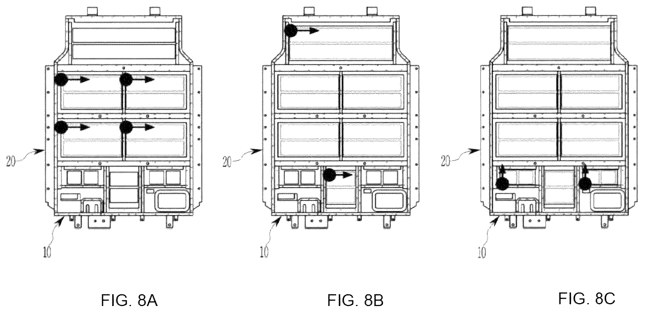 Patent US12472639 Figure 8 – Battery gap filler applicator and application method