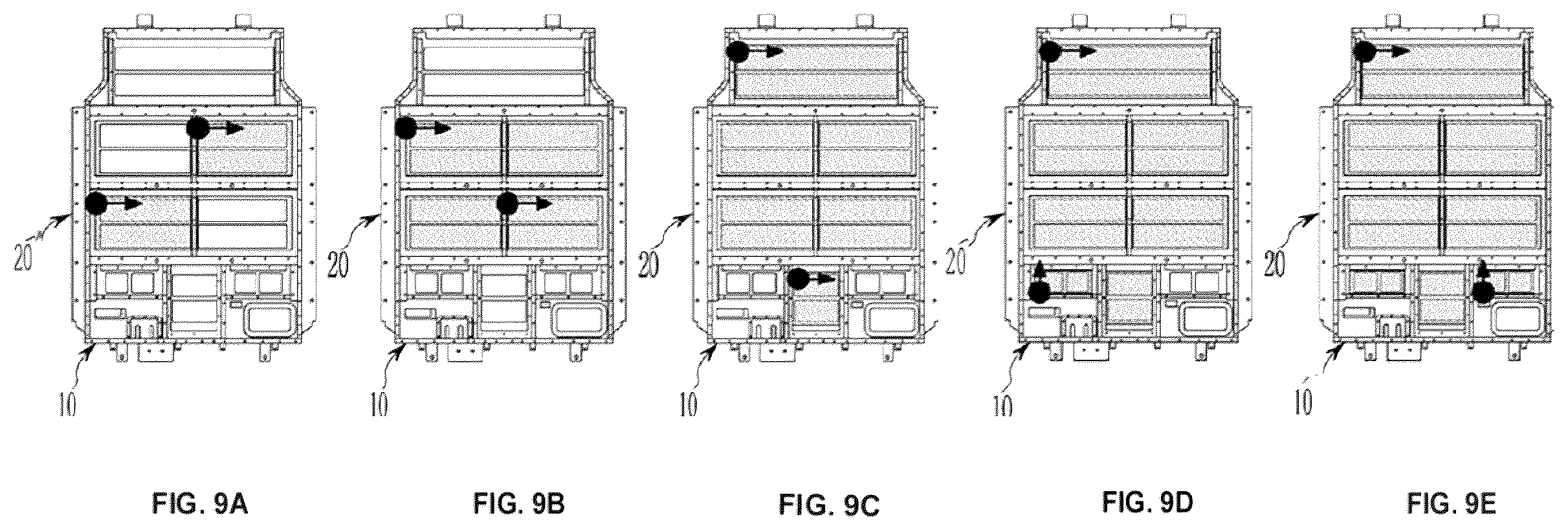 Patent US12472639 Figure 9 – Battery gap filler applicator and application method