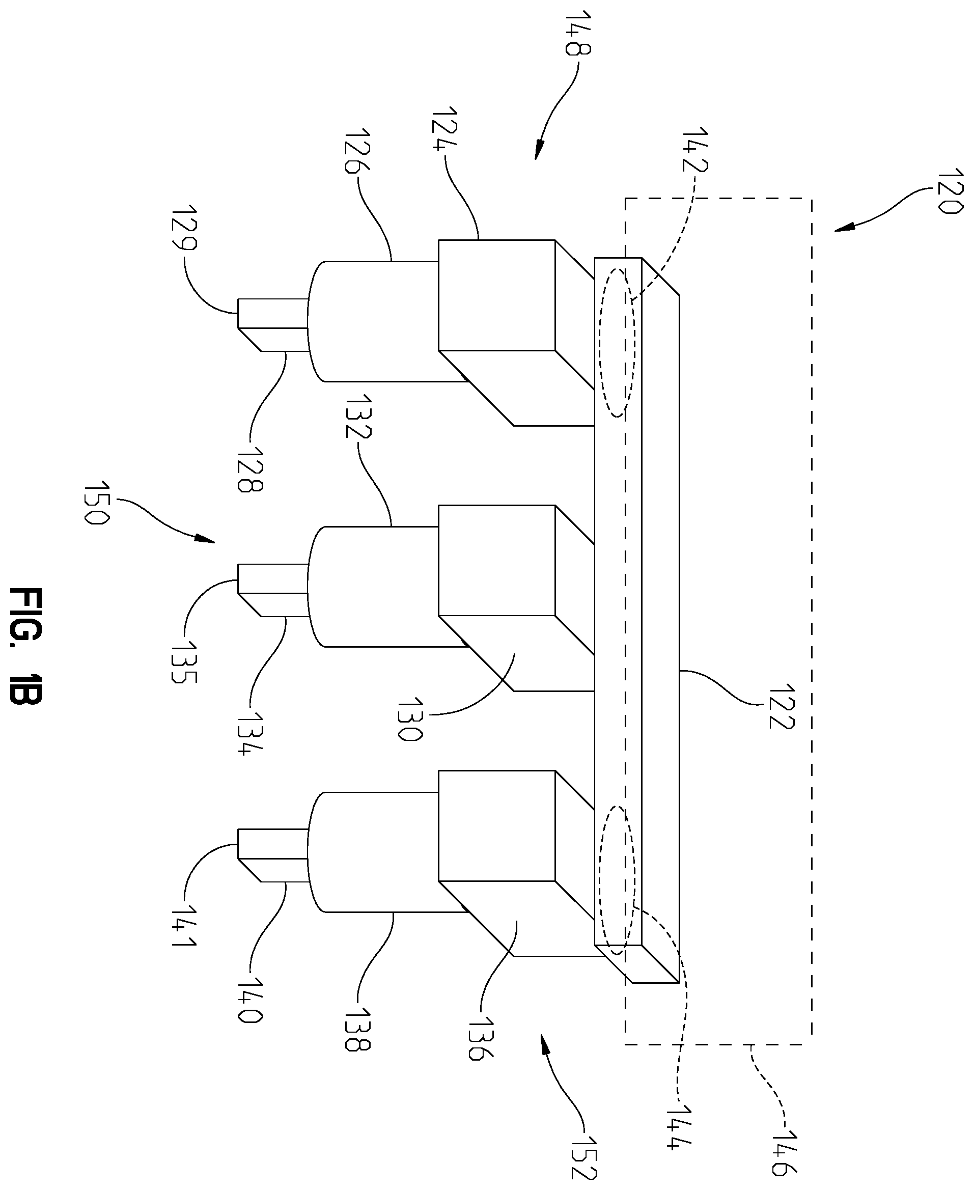 Patent US12472642 Figure 2 – Adjustable end-of-arm tool or fixture