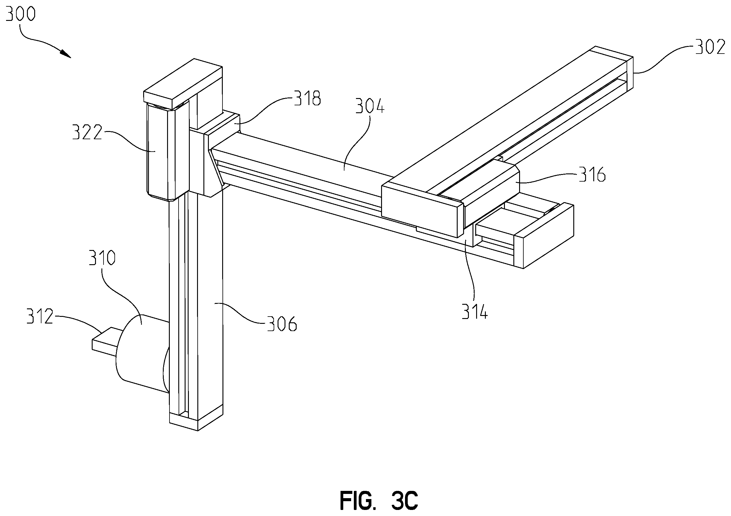 Patent US12472642 Figure 8 – Adjustable end-of-arm tool or fixture