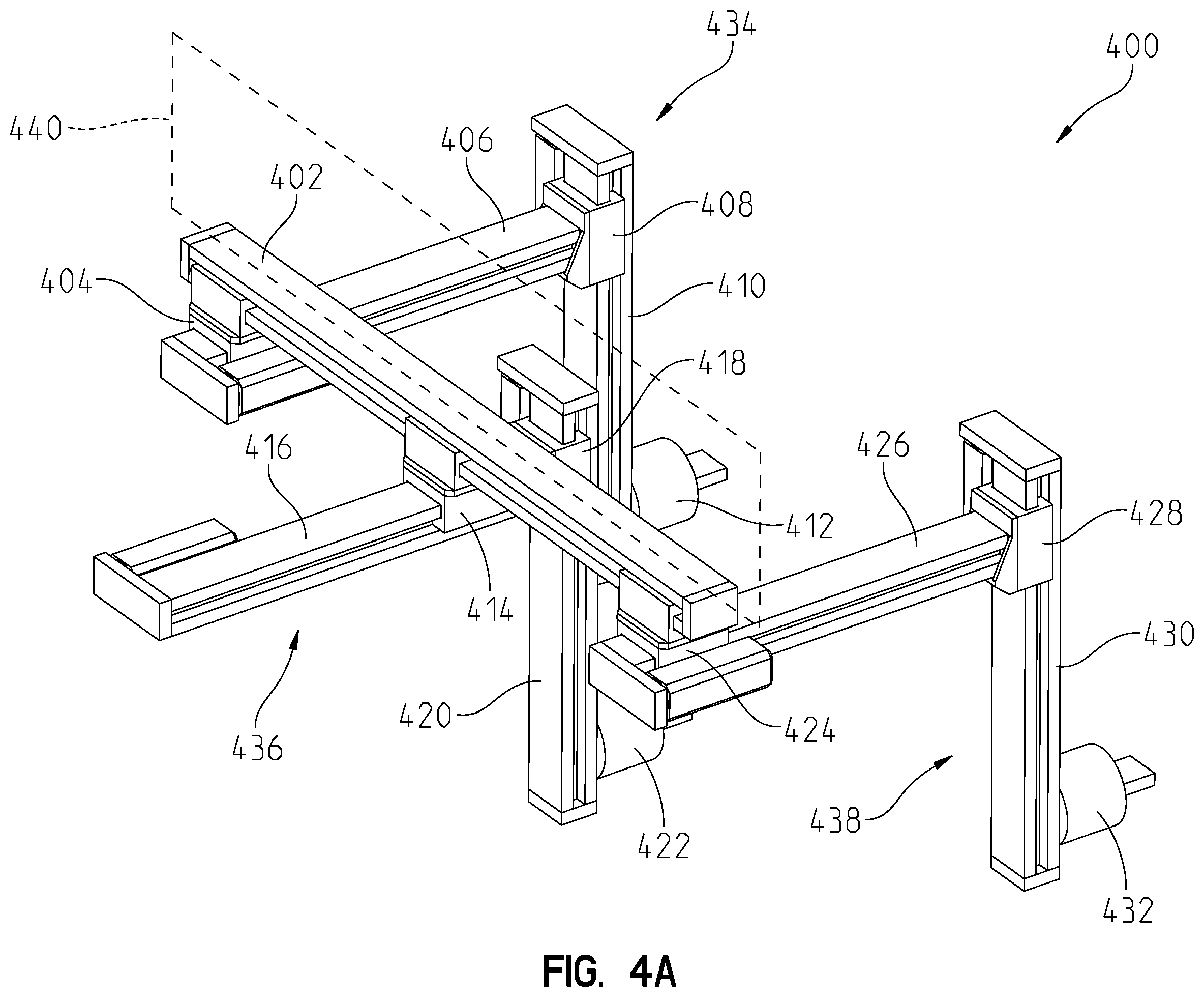 Patent US12472642 Figure 9 – Adjustable end-of-arm tool or fixture