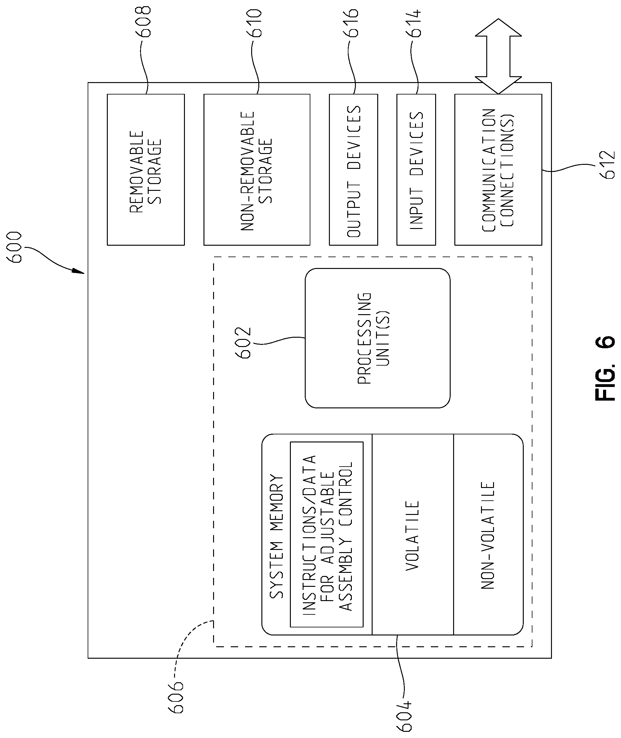 Patent US12472642 Figure 14 – Adjustable end-of-arm tool or fixture