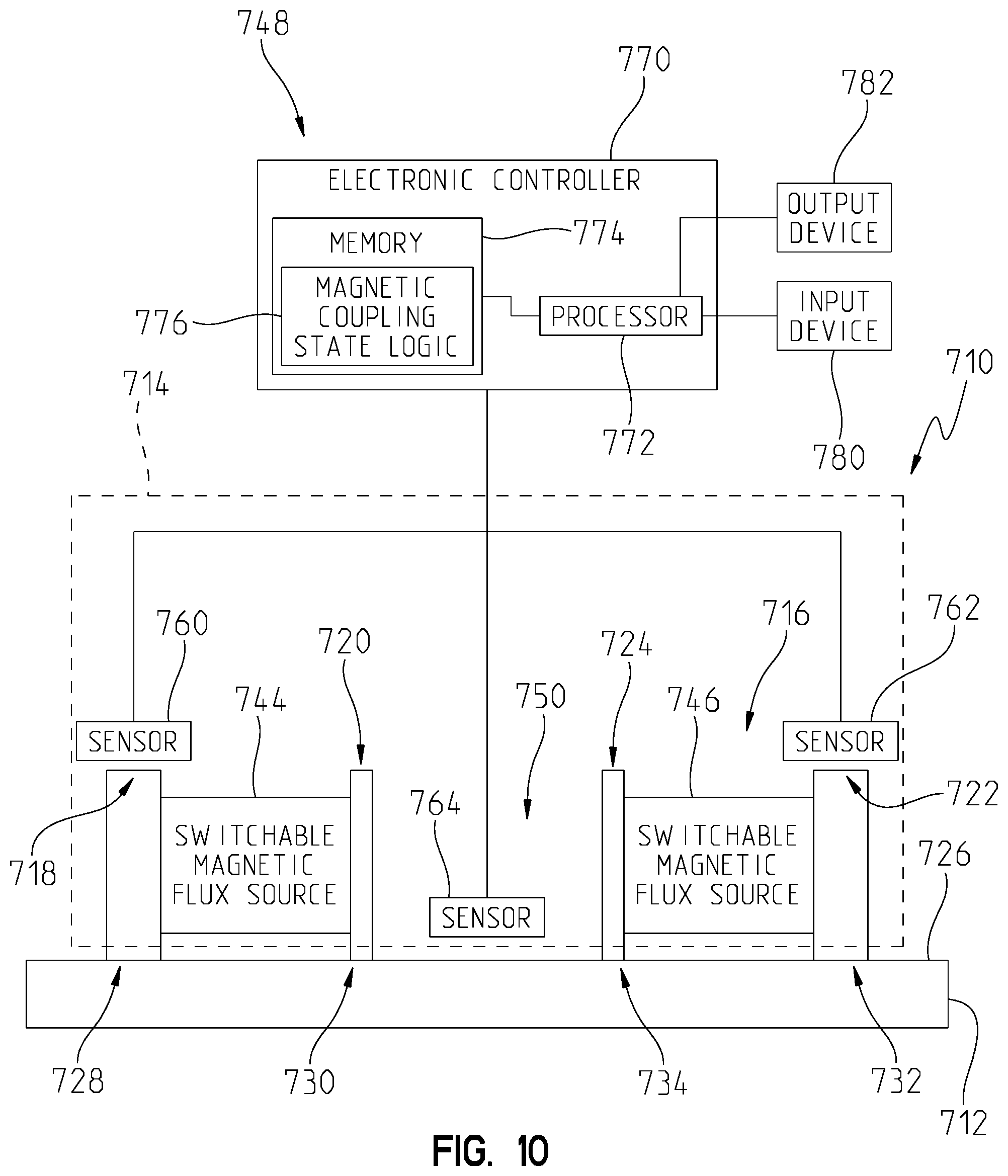 Patent US12472642 Figure 17 – Adjustable end-of-arm tool or fixture
