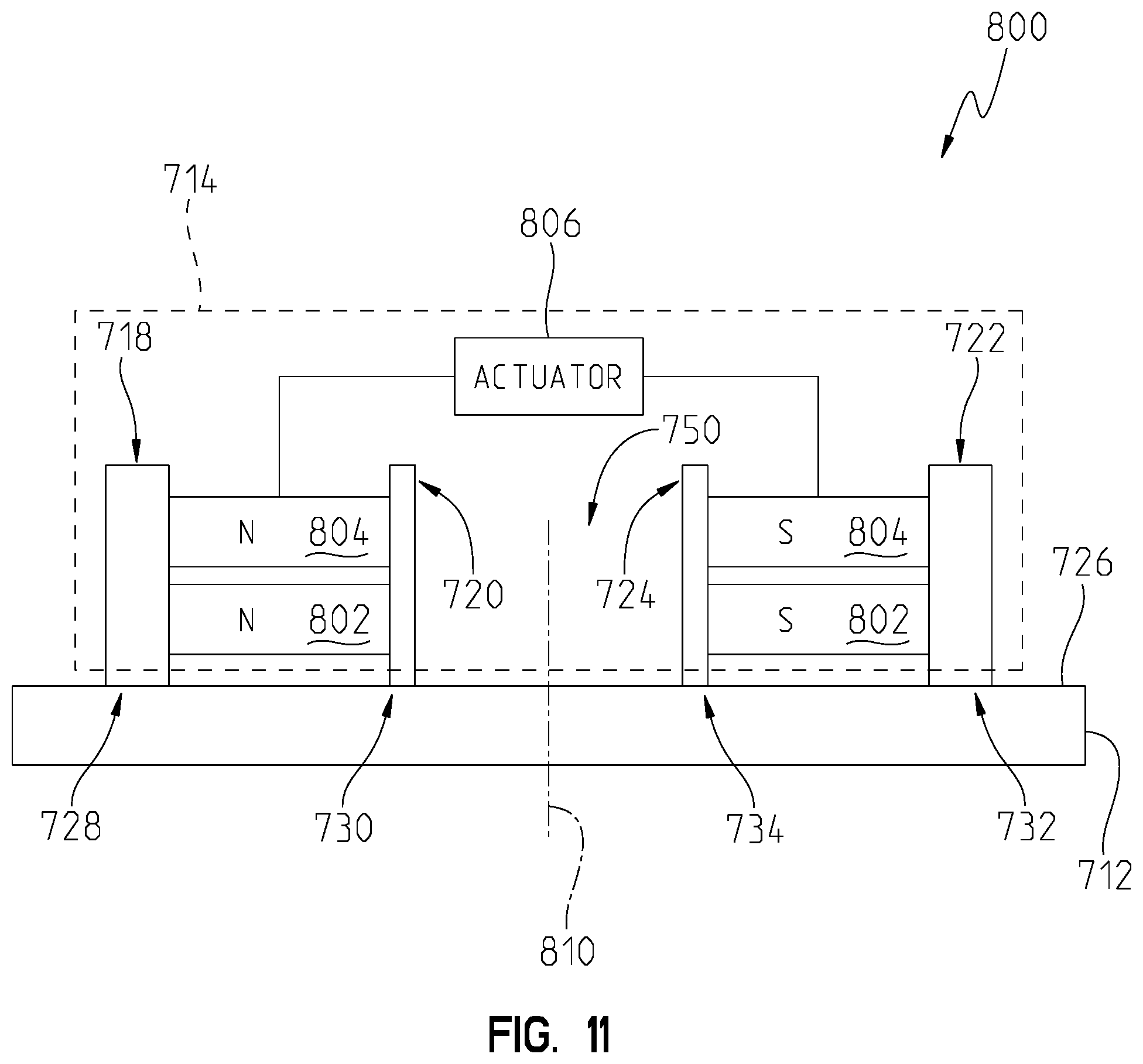 Patent US12472642 Figure 18 – Adjustable end-of-arm tool or fixture
