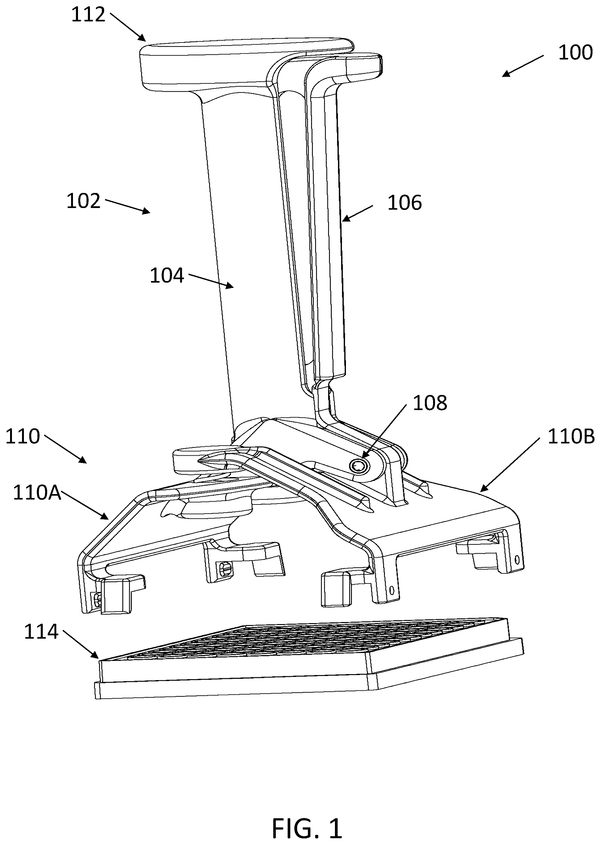 Patent US12472643 Figure 1 – Plate handling devices and methods for plate handling of analytical and culture vessels