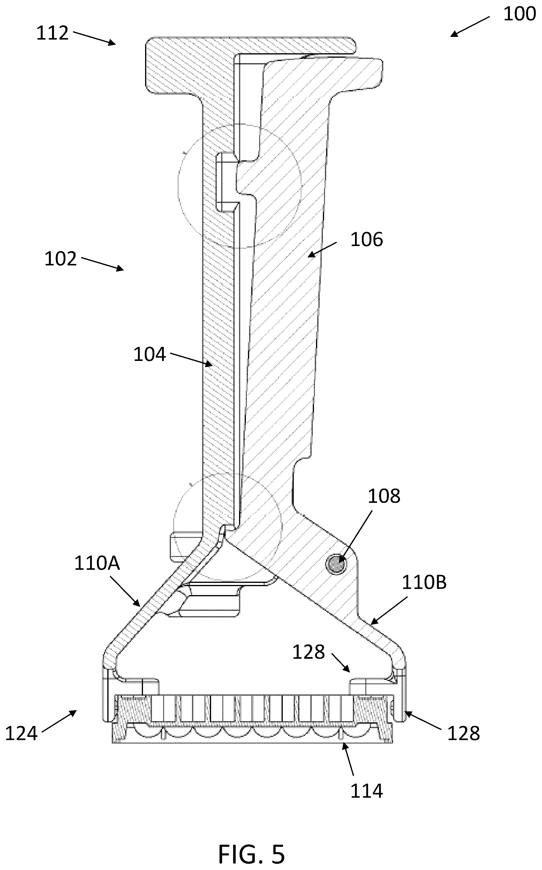 Patent US12472643 Figure 5 – Plate handling devices and methods for plate handling of analytical and culture vessels