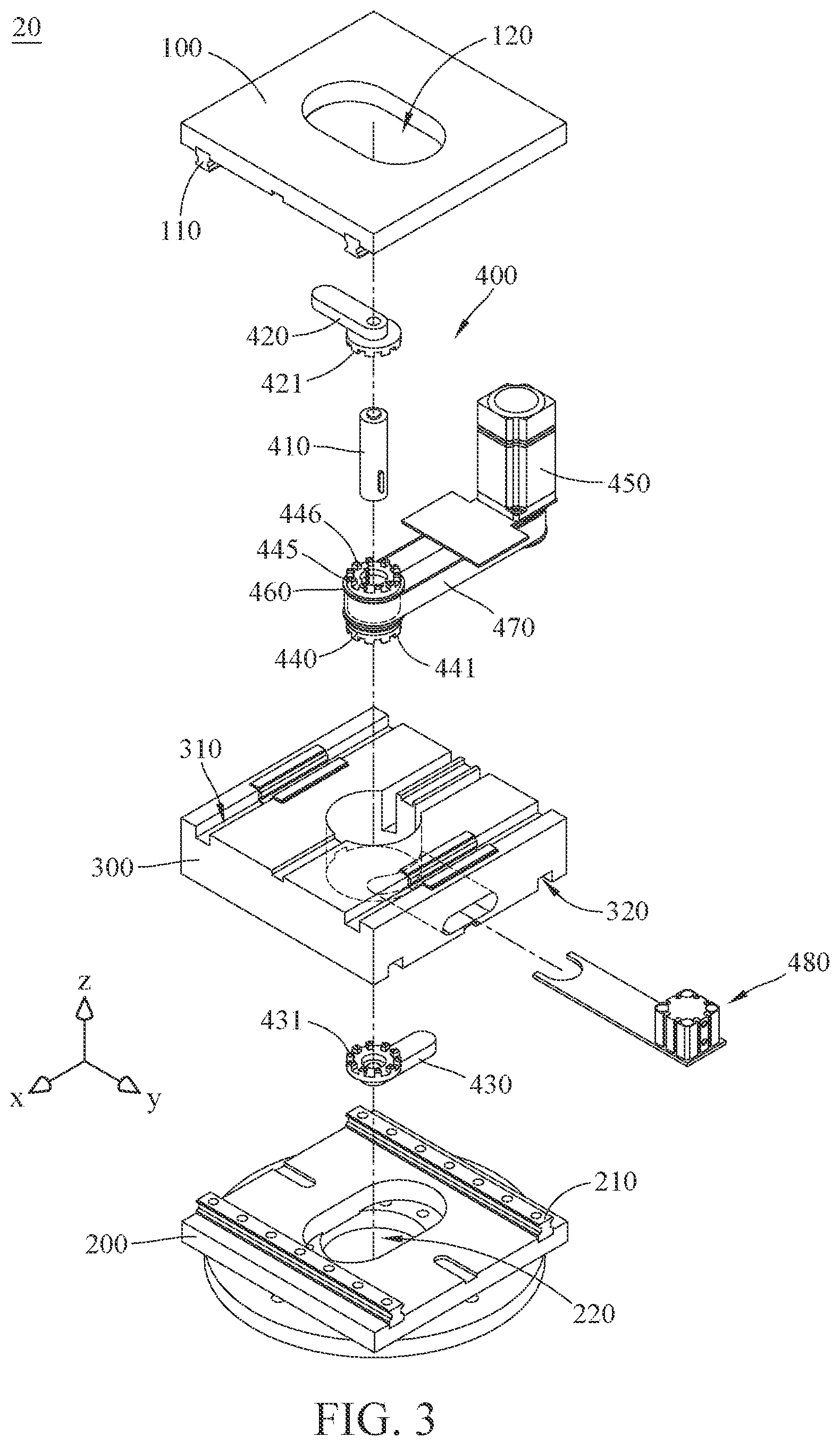 Patent US12472644 Figure 3 – Adjustment mechanism, pick-and-place system, and operation method thereof
