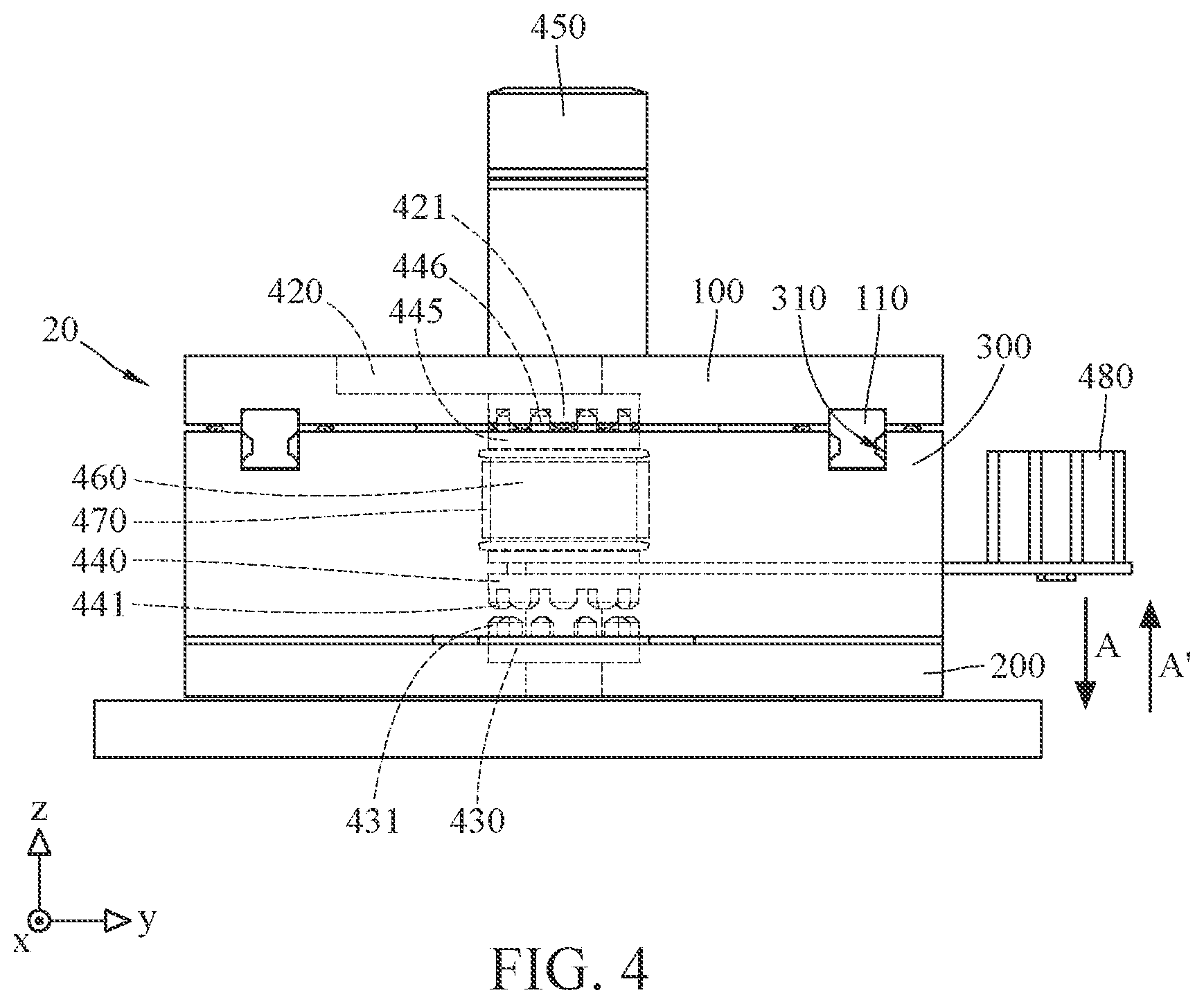Patent US12472644 Figure 4 – Adjustment mechanism, pick-and-place system, and operation method thereof