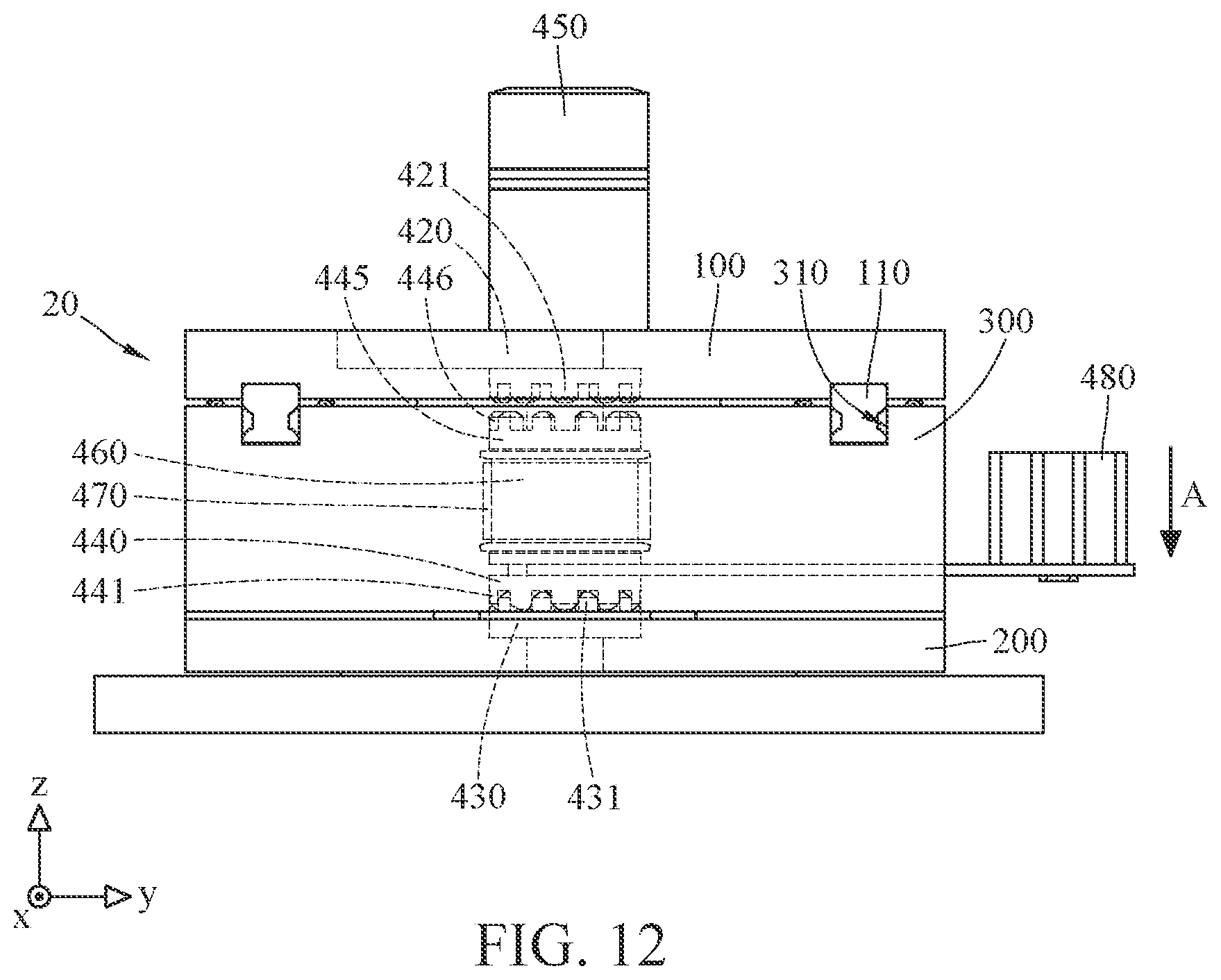 Patent US12472644 Figure 10 – Adjustment mechanism, pick-and-place system, and operation method thereof