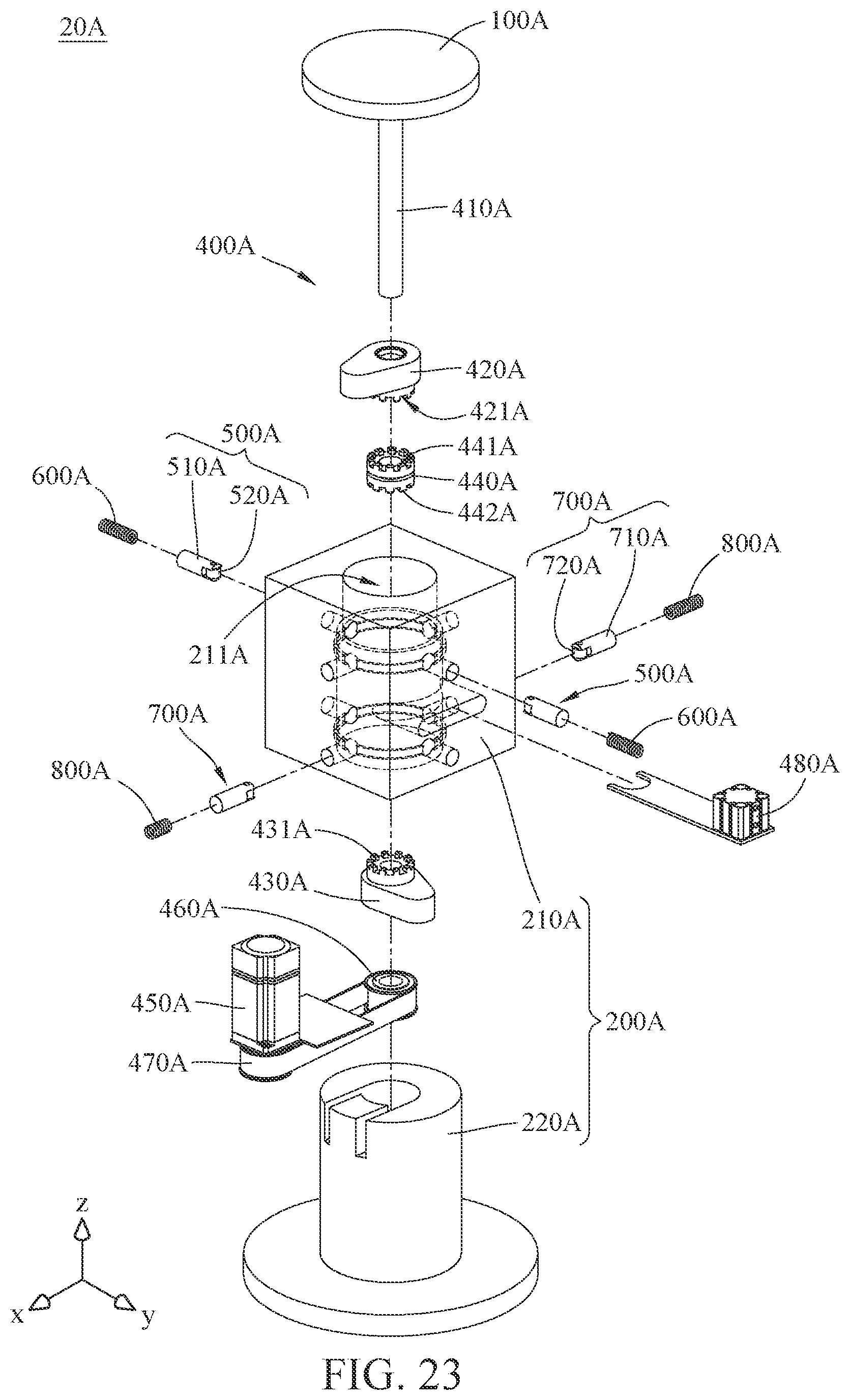 Patent US12472644 Figure 19 – Adjustment mechanism, pick-and-place system, and operation method thereof
