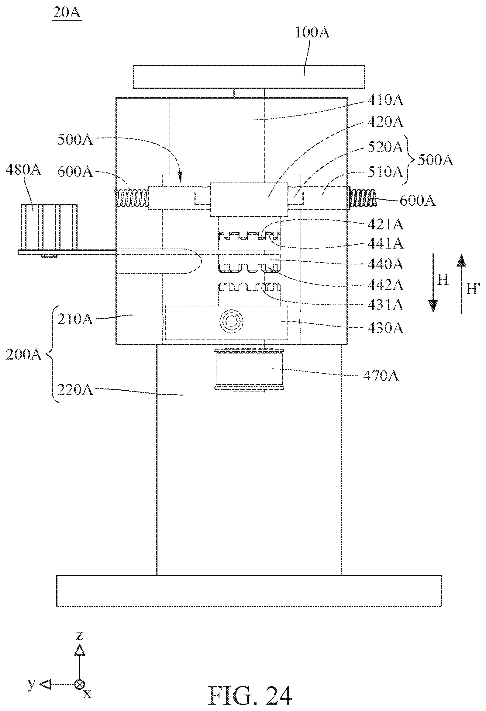 Patent US12472644 Figure 20 – Adjustment mechanism, pick-and-place system, and operation method thereof