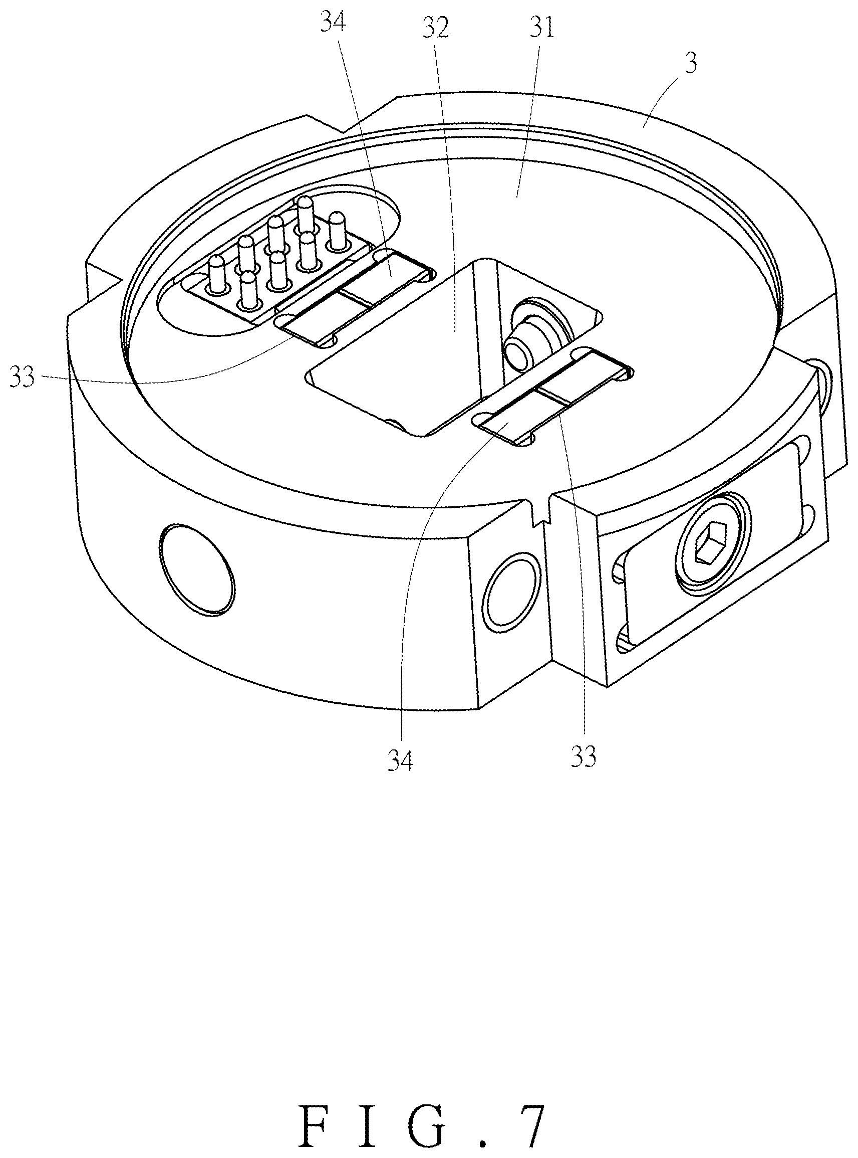 Patent US12472645 Figure 7 – Robotic tool changer system through magnetic coupling force and all-round mechanical locking