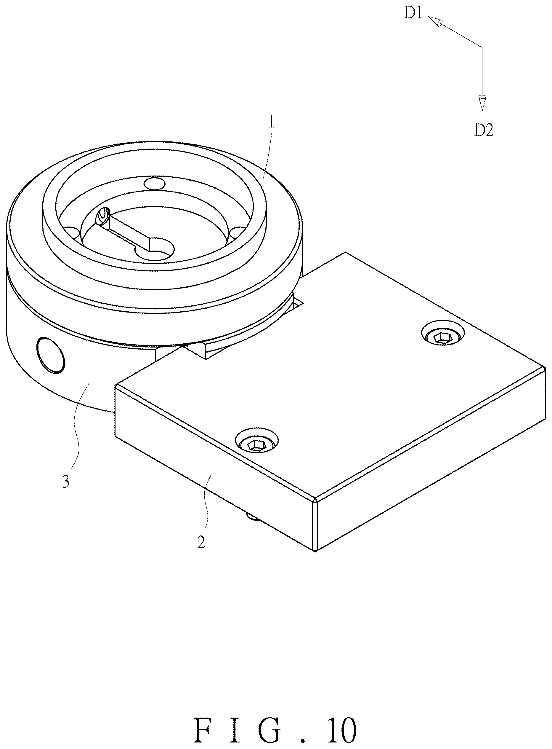 Patent US12472645 Figure 10 – Robotic tool changer system through magnetic coupling force and all-round mechanical locking
